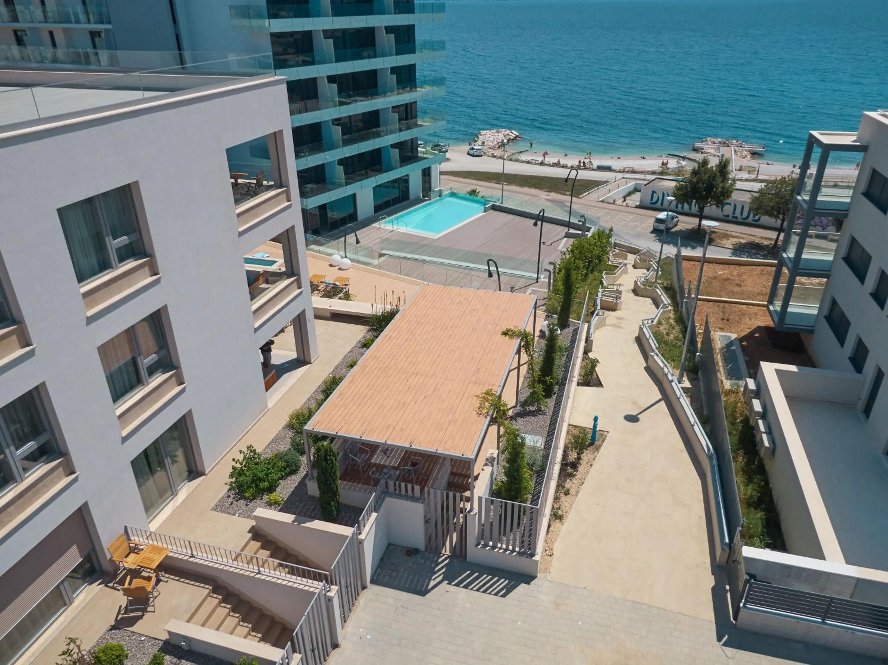 Beach in Eol Apartments Split