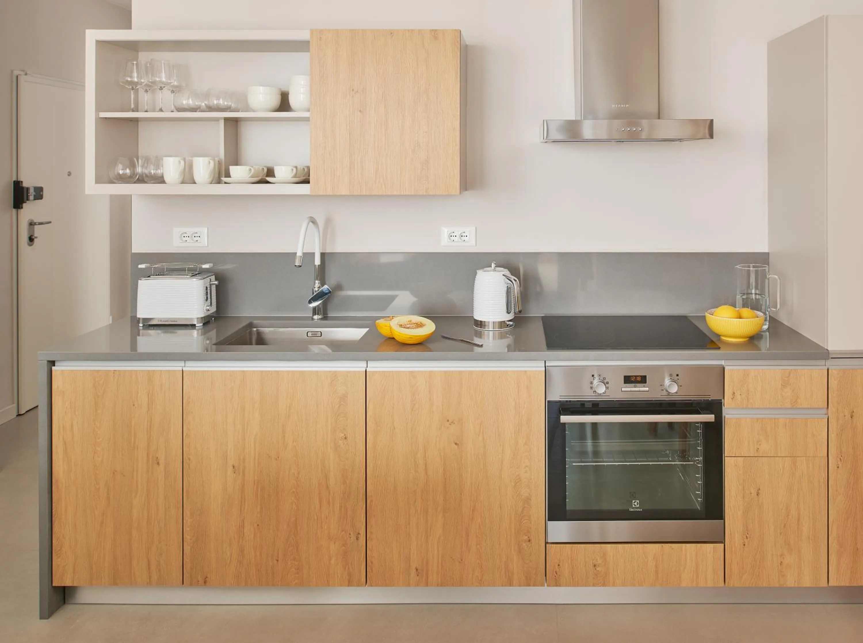 Kitchen or kitchenette in Eol Apartments Split
