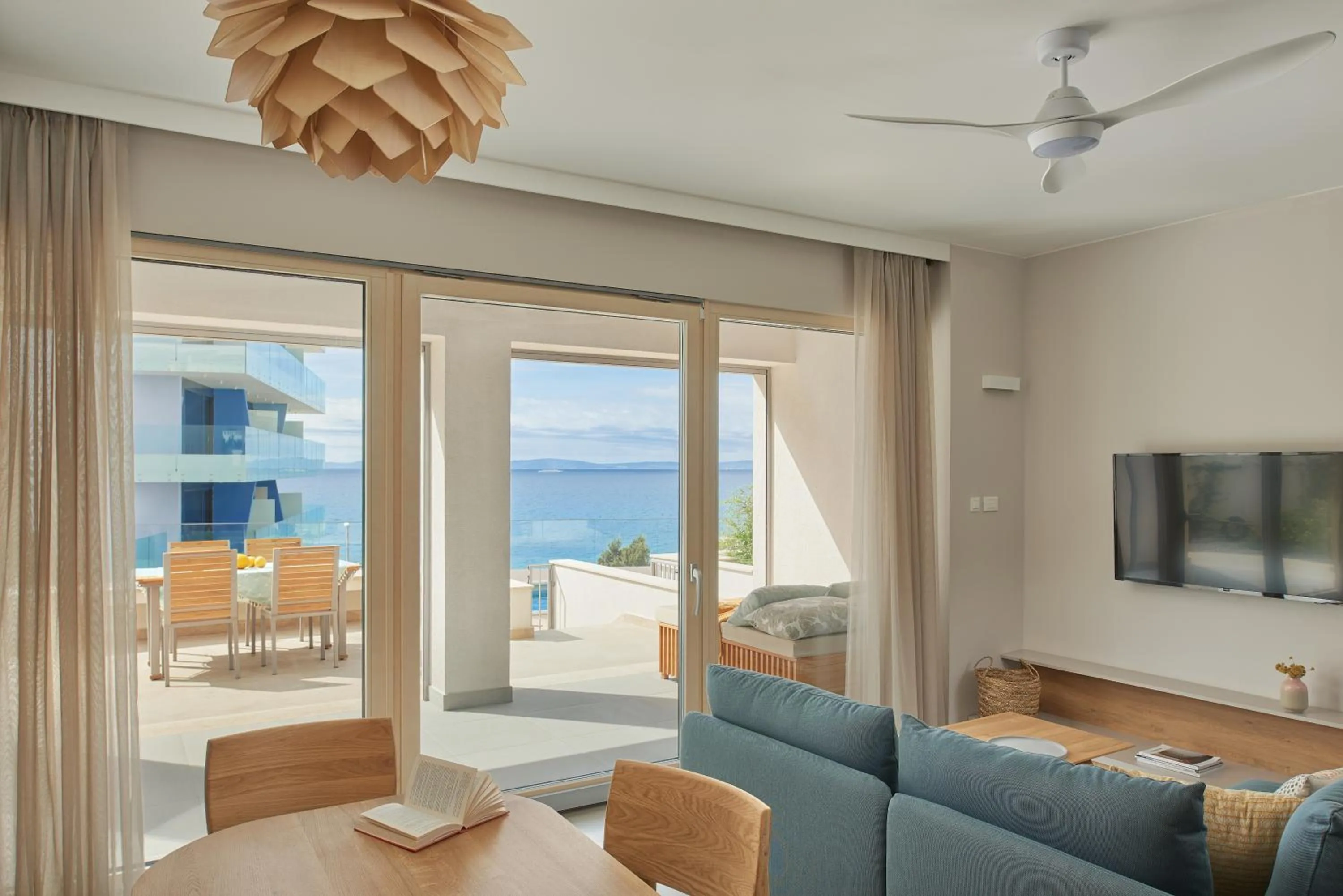 Patio in Eol Apartments Split