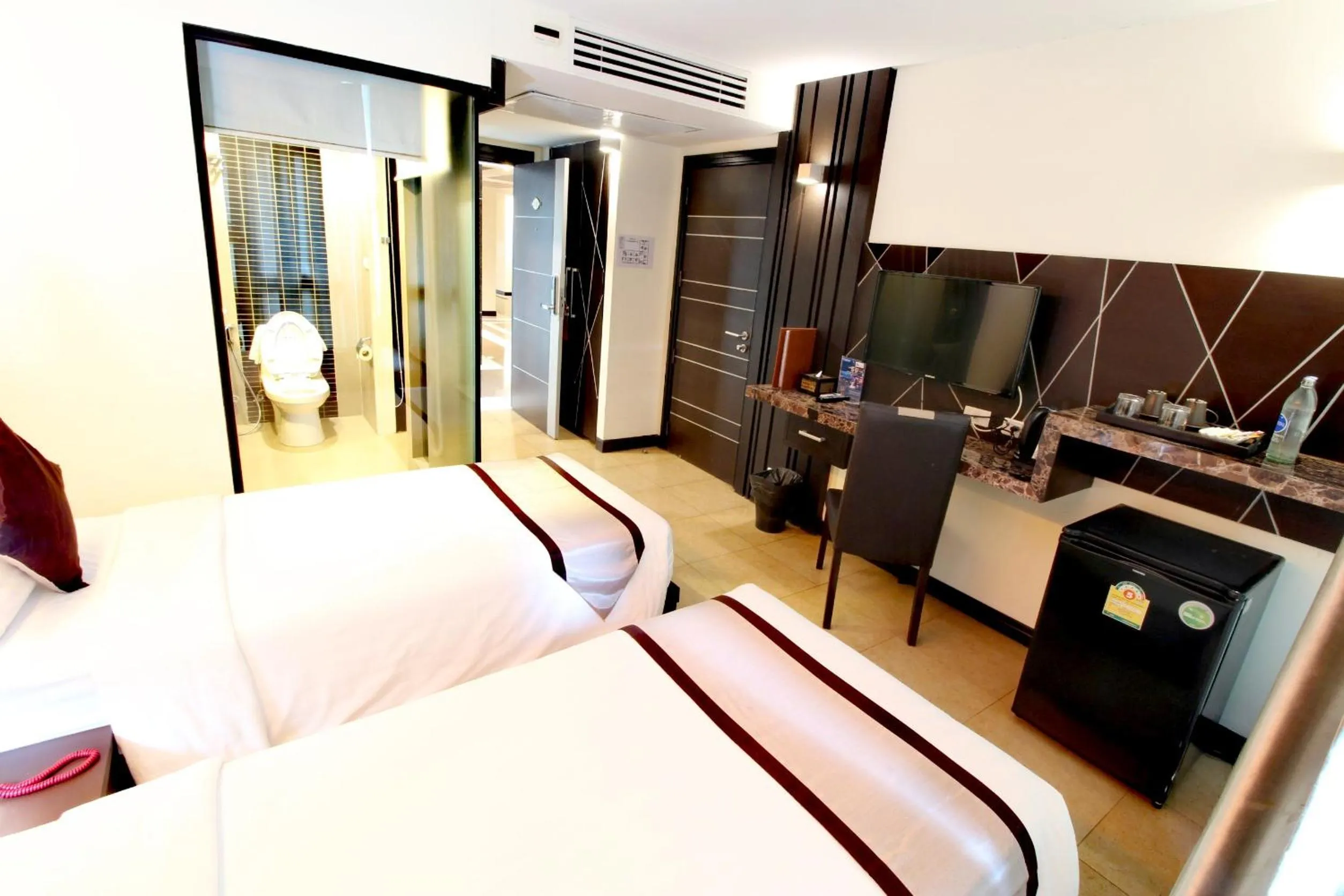 TV and multimedia, Bed in Sky dome resotel - โรงแรมสกายโดม รีโซเทล