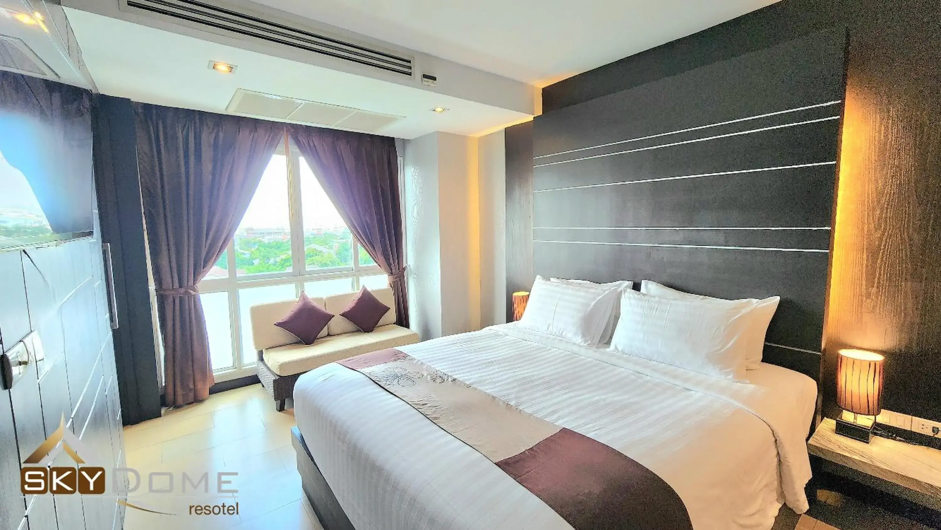 Bed in Sky dome resotel - โรงแรมสกายโดม รีโซเทล Bed in Sky dome resotel - โรงแรมสกายโดม รีโซเทล