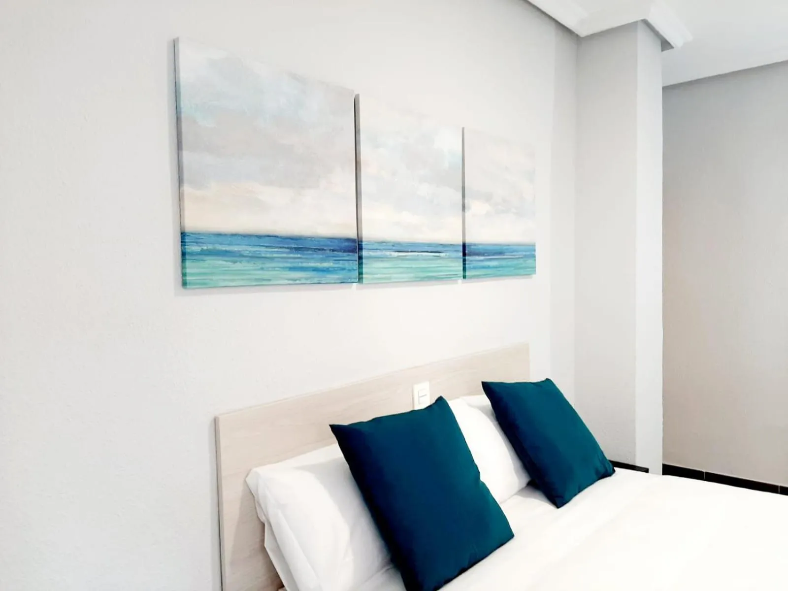 Decorative detail, Bed in Hostal Lucia by gaiarooms