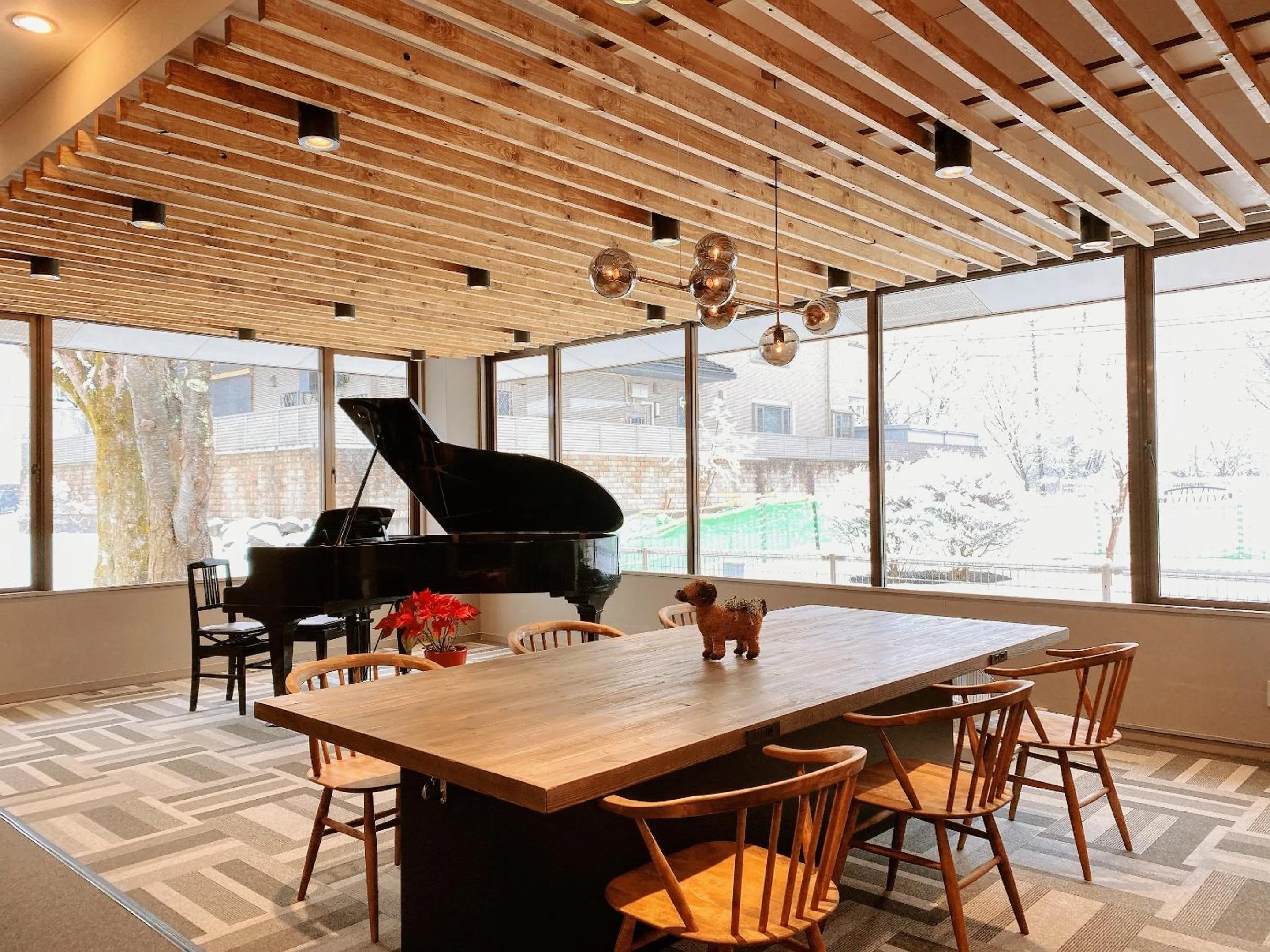 Lobby or reception in Sora Hotel Karuizawa Outlet