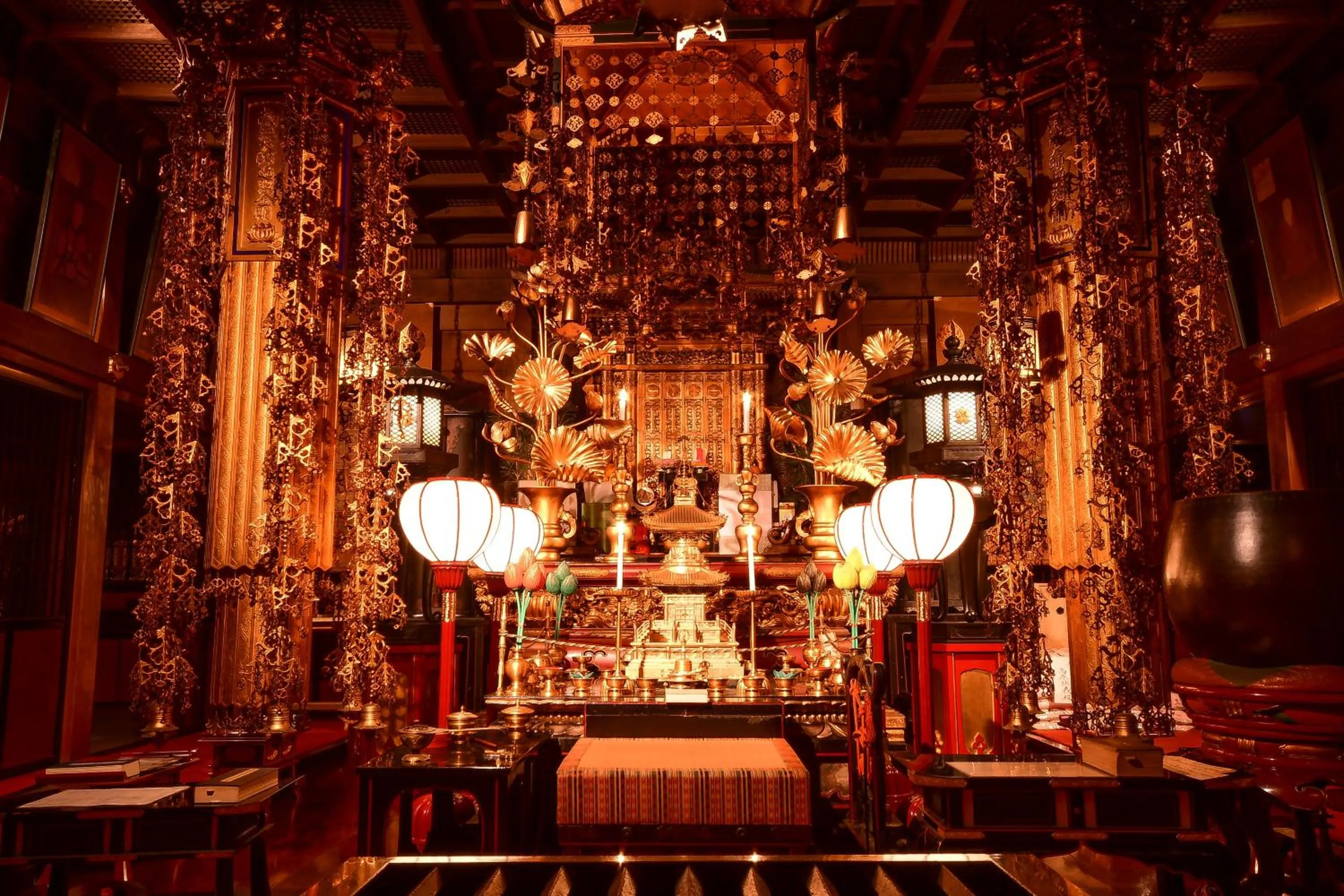 Place of worship in Koyasan Shukubo Yochiin