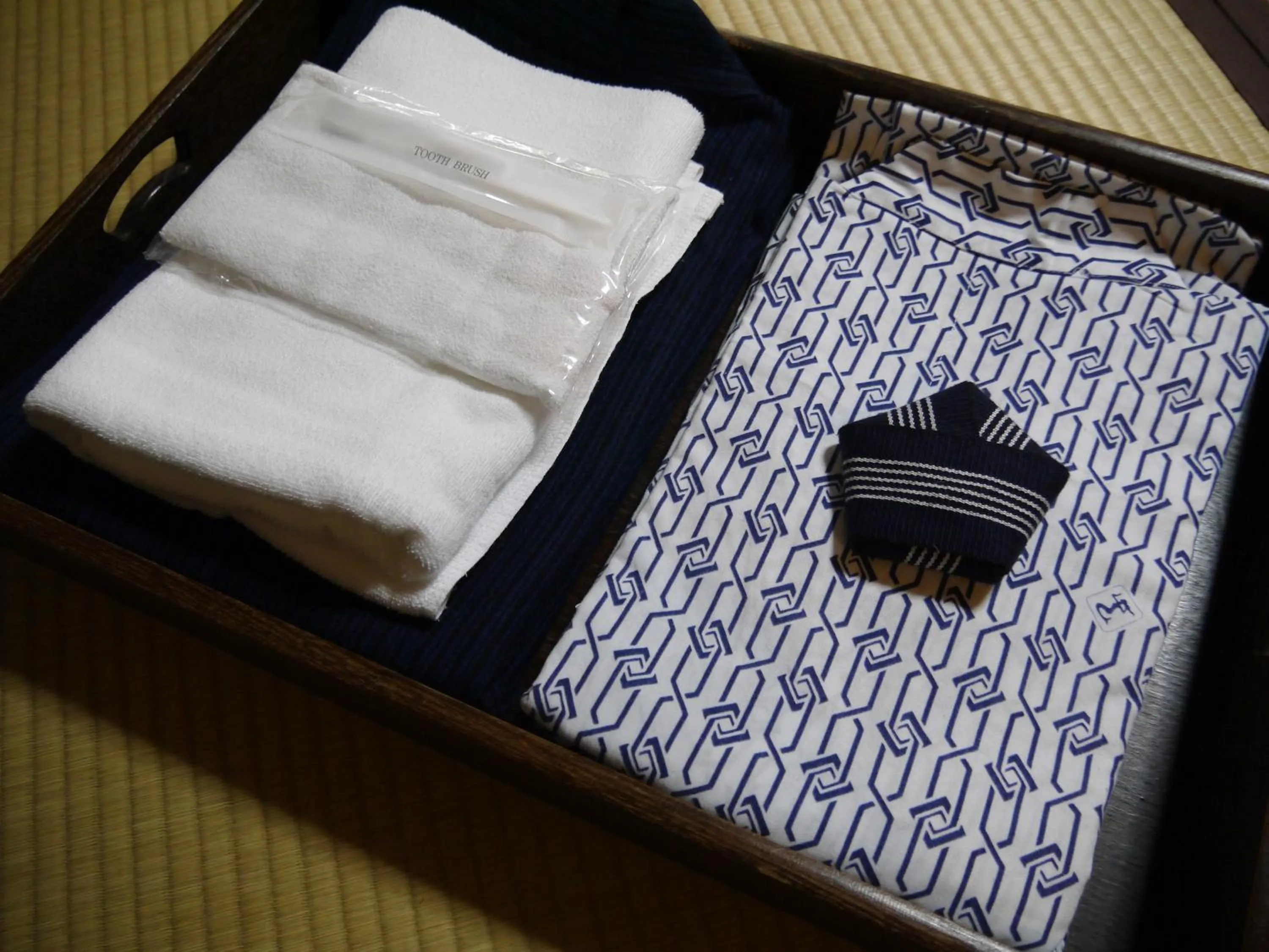 towels in Koyasan Shukubo Yochiin