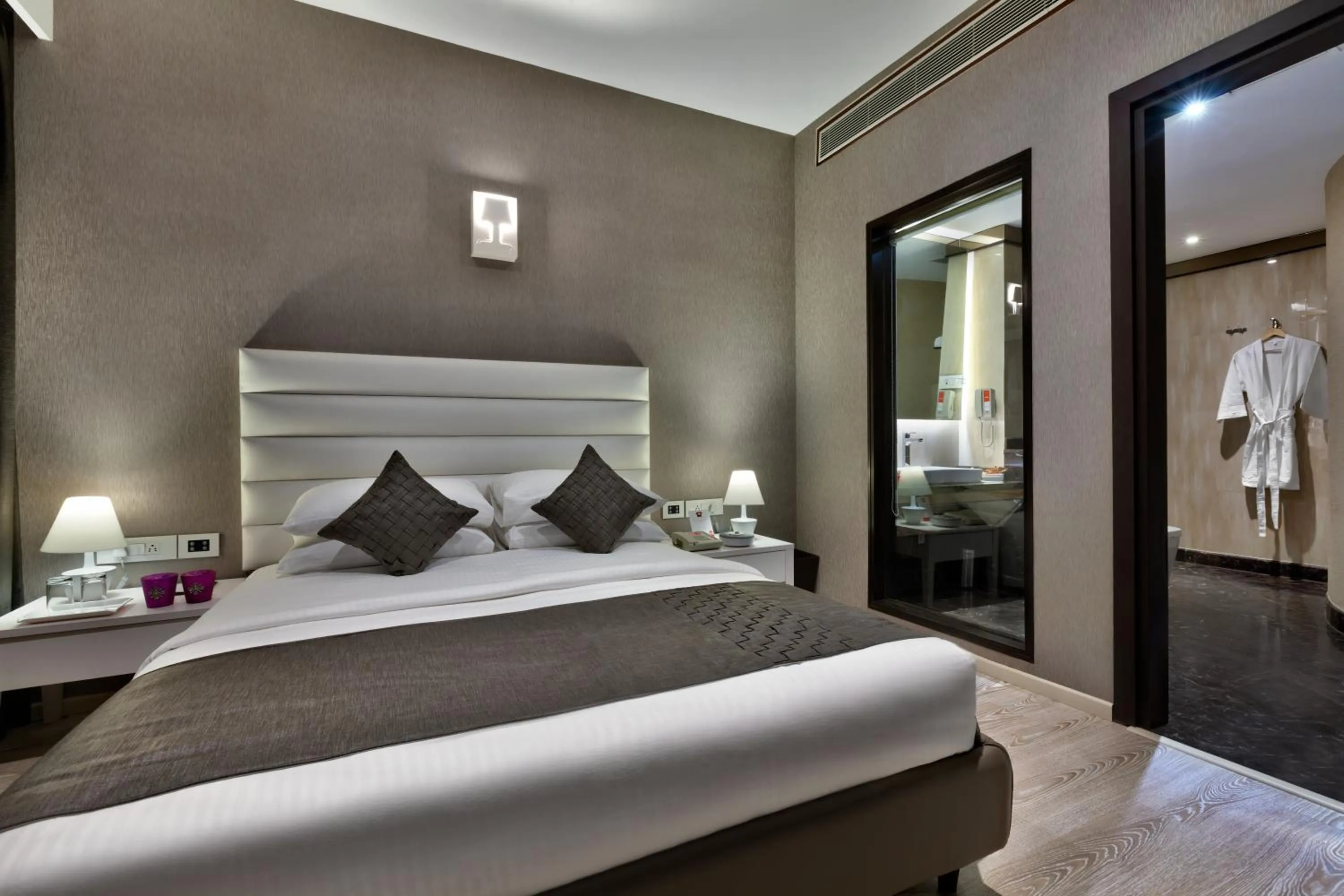 Bedroom, Bed in The Atara Near Golf Course Road