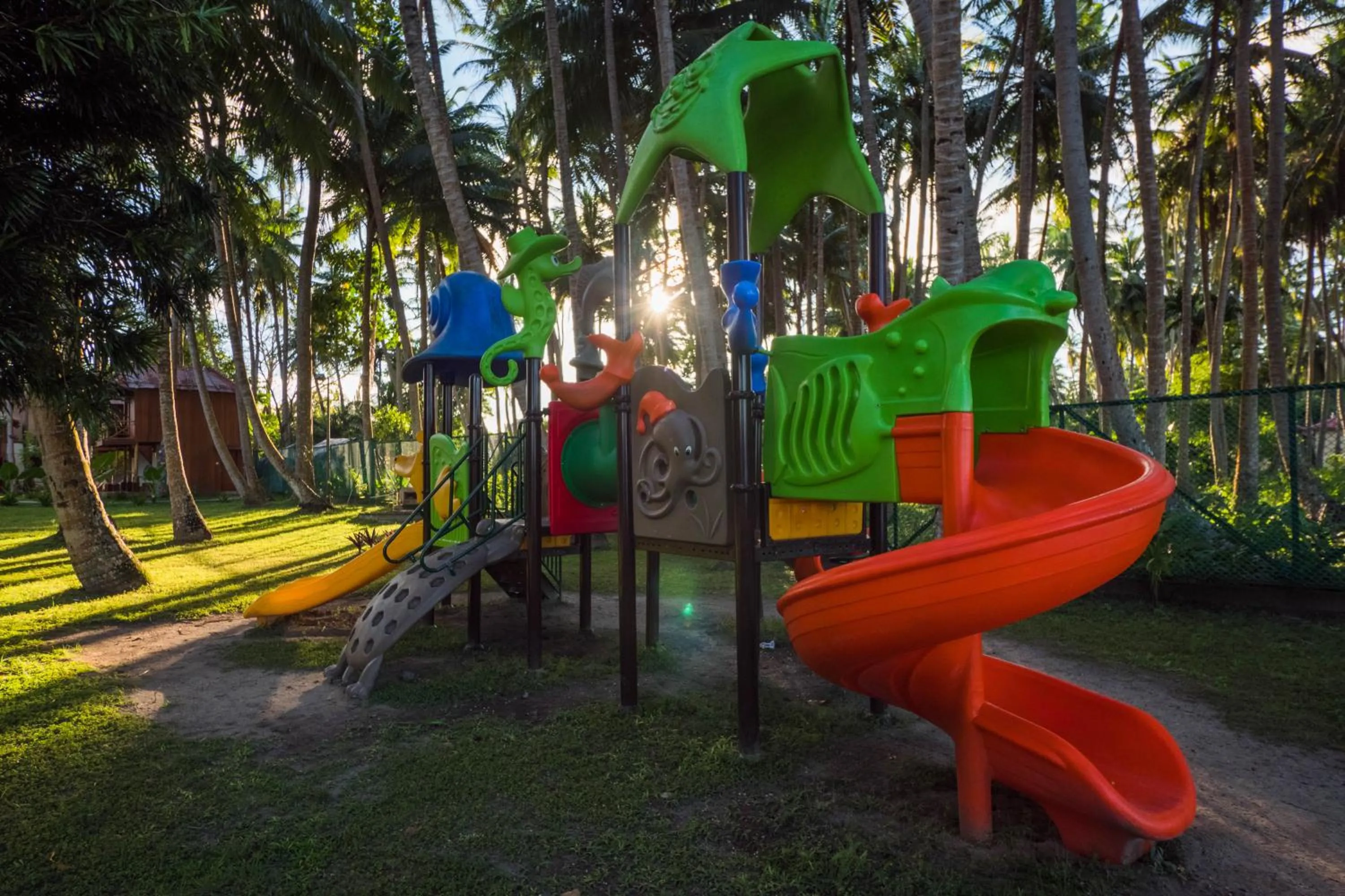 Children play ground in Sea Shell Resort & Spa, Havelock