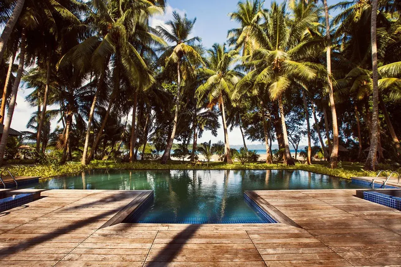 Swimming pool in Sea Shell Resort & Spa, Havelock Swimming pool in Sea Shell Resort & Spa, Havelock