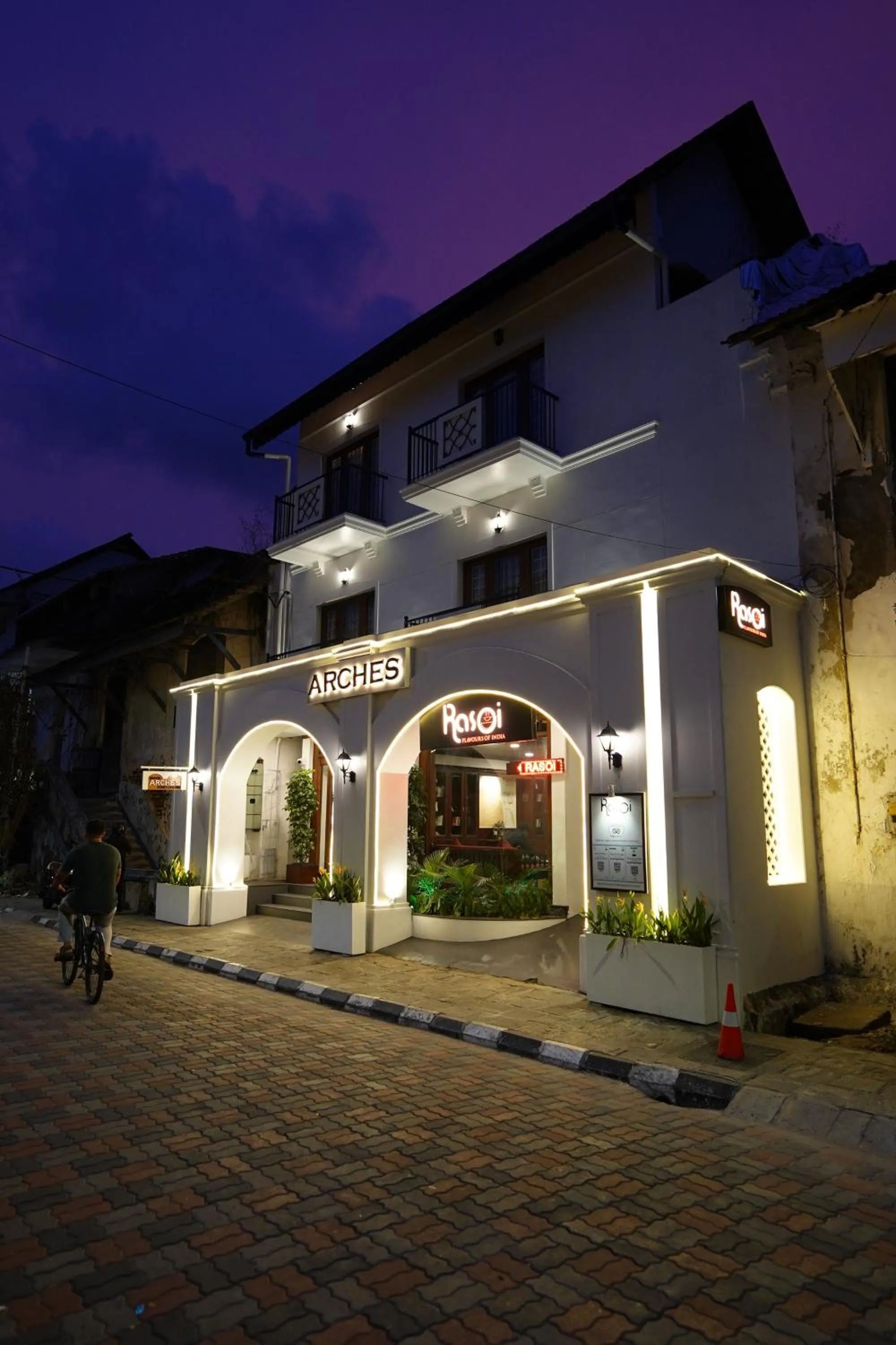 Property building in Hotel Arches