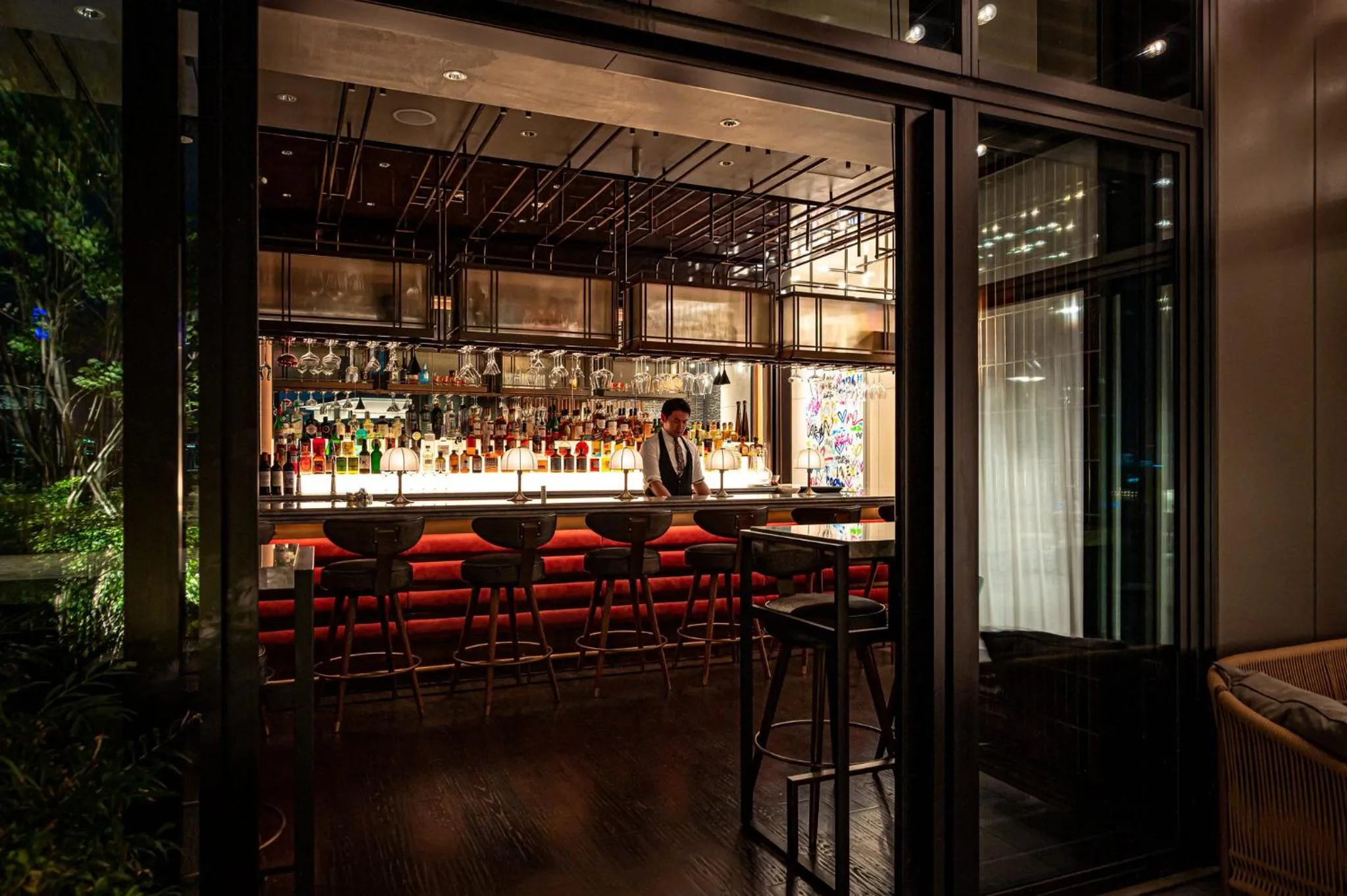 Lounge or bar in Kimpton Shinjuku Tokyo by IHG