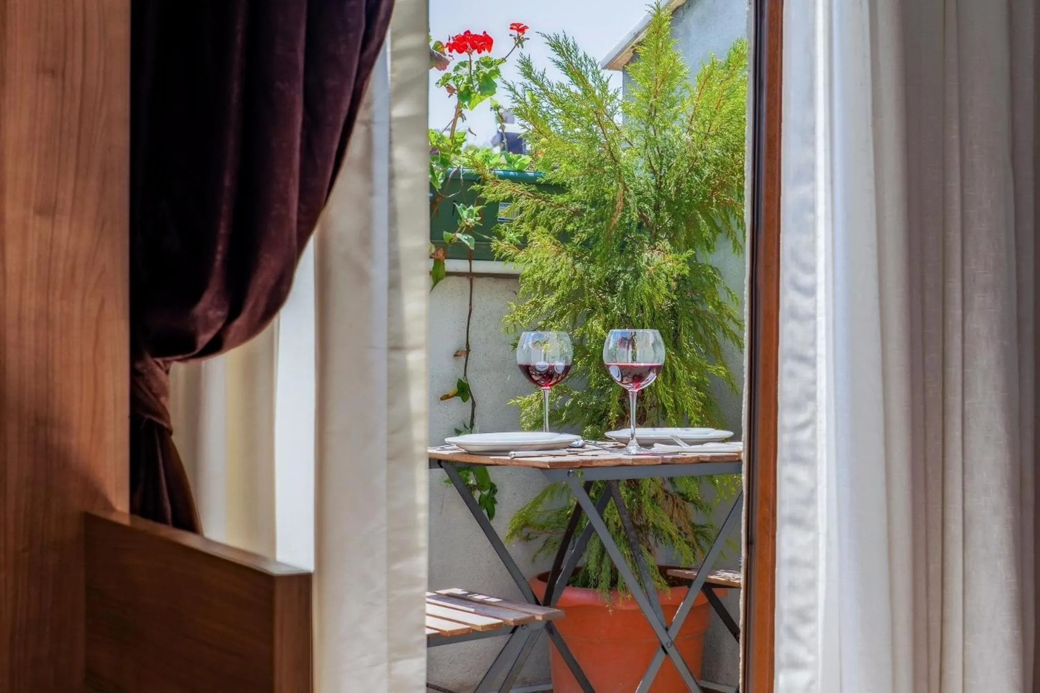 Patio in Kavalalı Suites