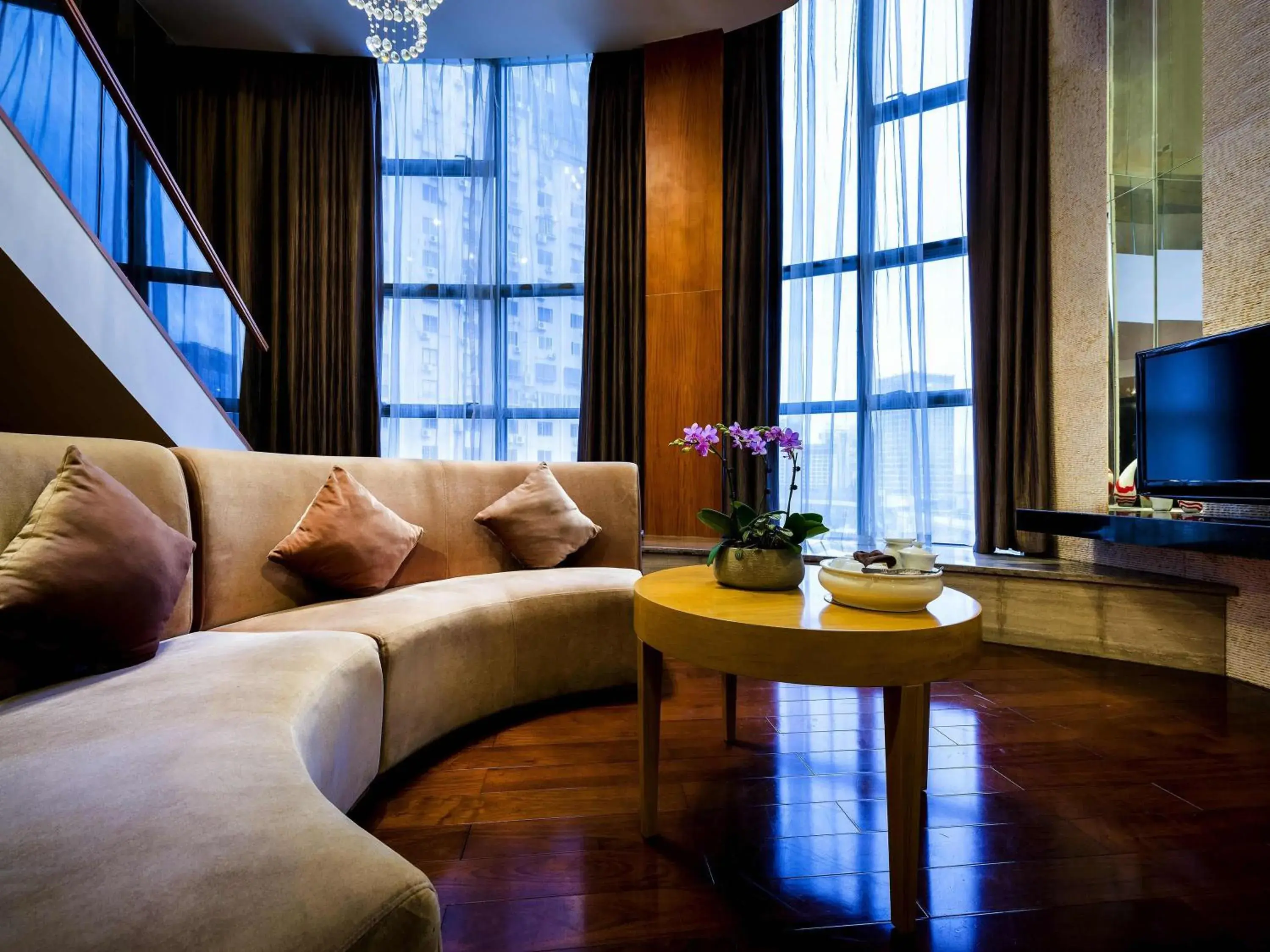 Bedroom in Grand Mercure Xiamen Downtown-Free Welcome Fruit & Metro Station Bedroom in Grand Mercure Xiamen Downtown-Free Welcome Fruit & Metro Station