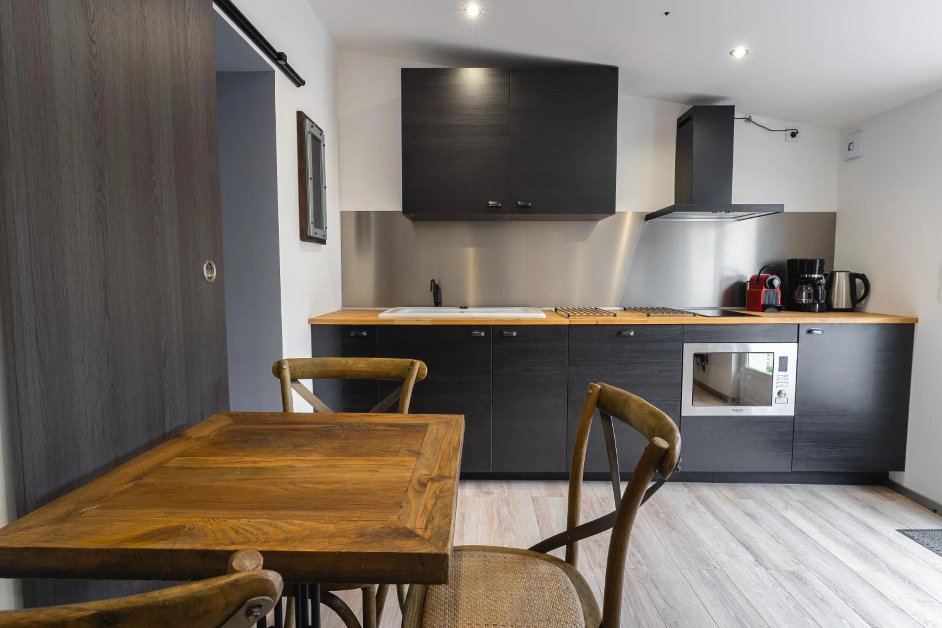 Dining area in La Dimiere - Le Postel - Appartements de standing en hyper-centre - Louviers