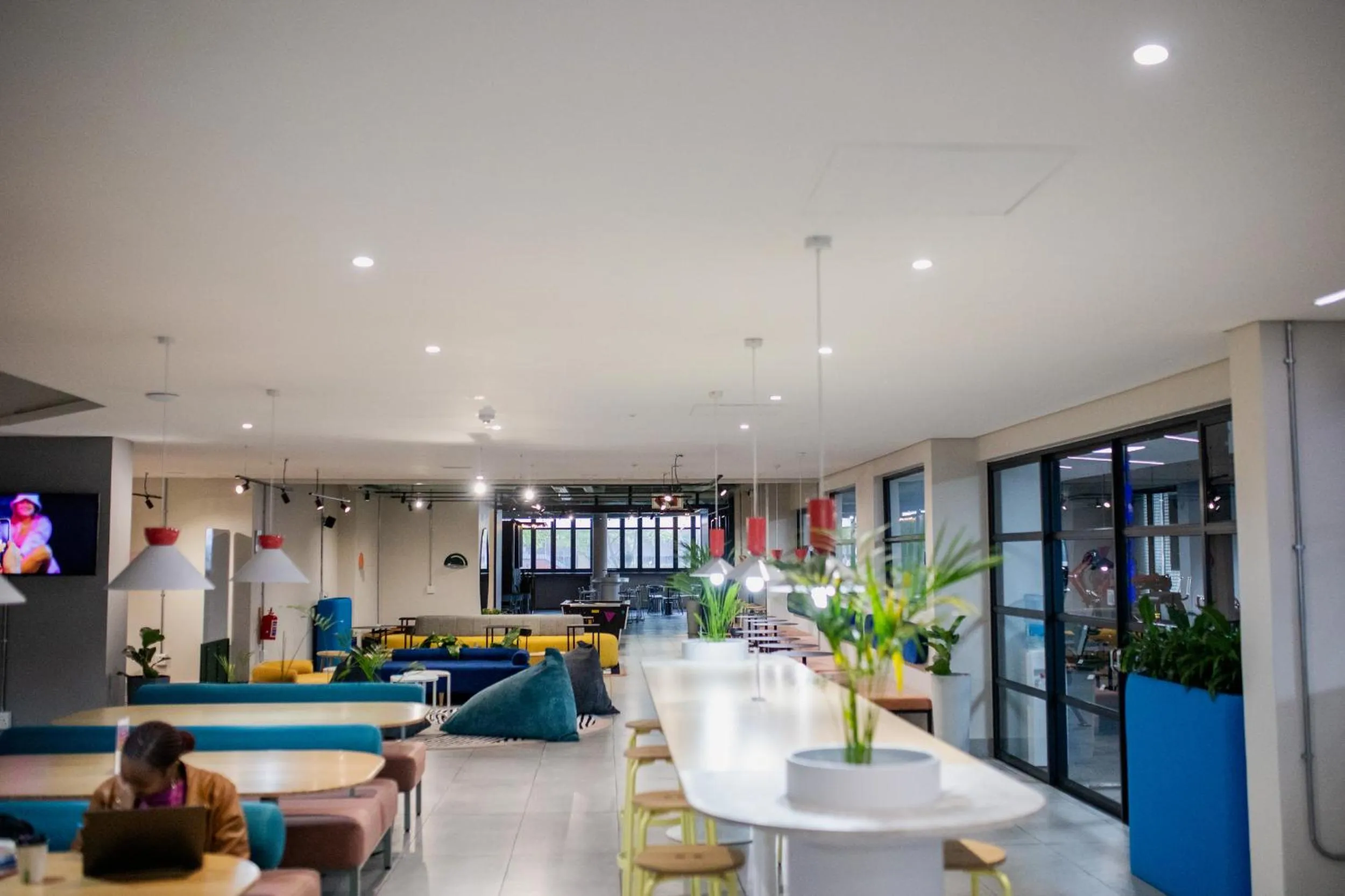 Communal lounge/ TV room in CampusKey Cape Town
