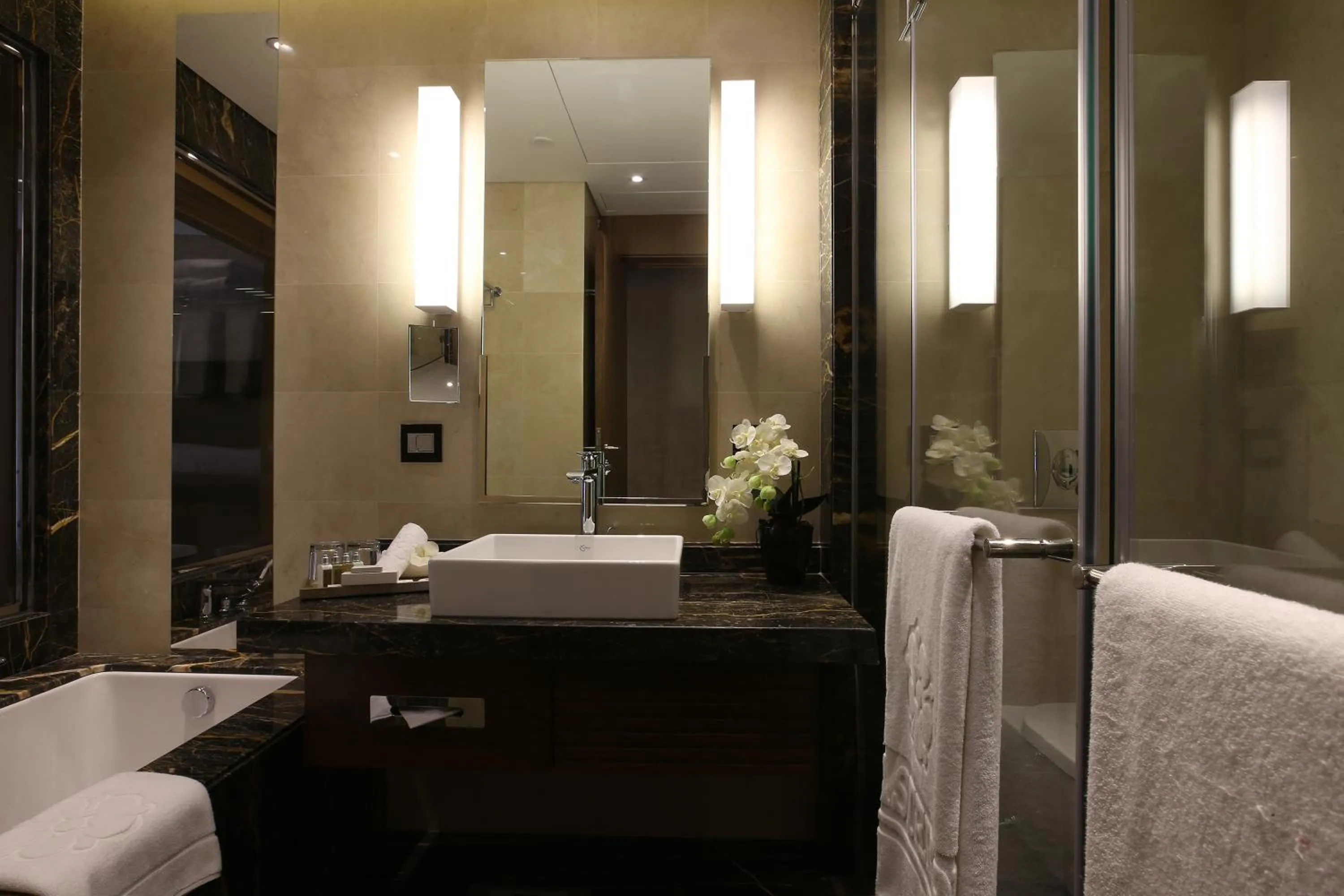 Bathroom in Lancaster Plaza Beirut