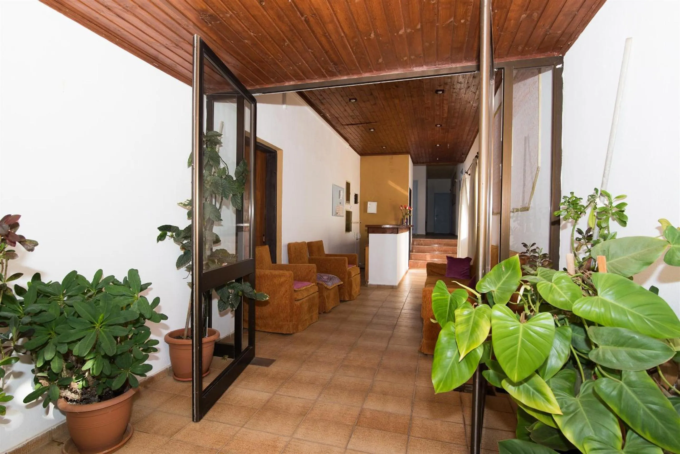 Facade/entrance in Minoa Hotel