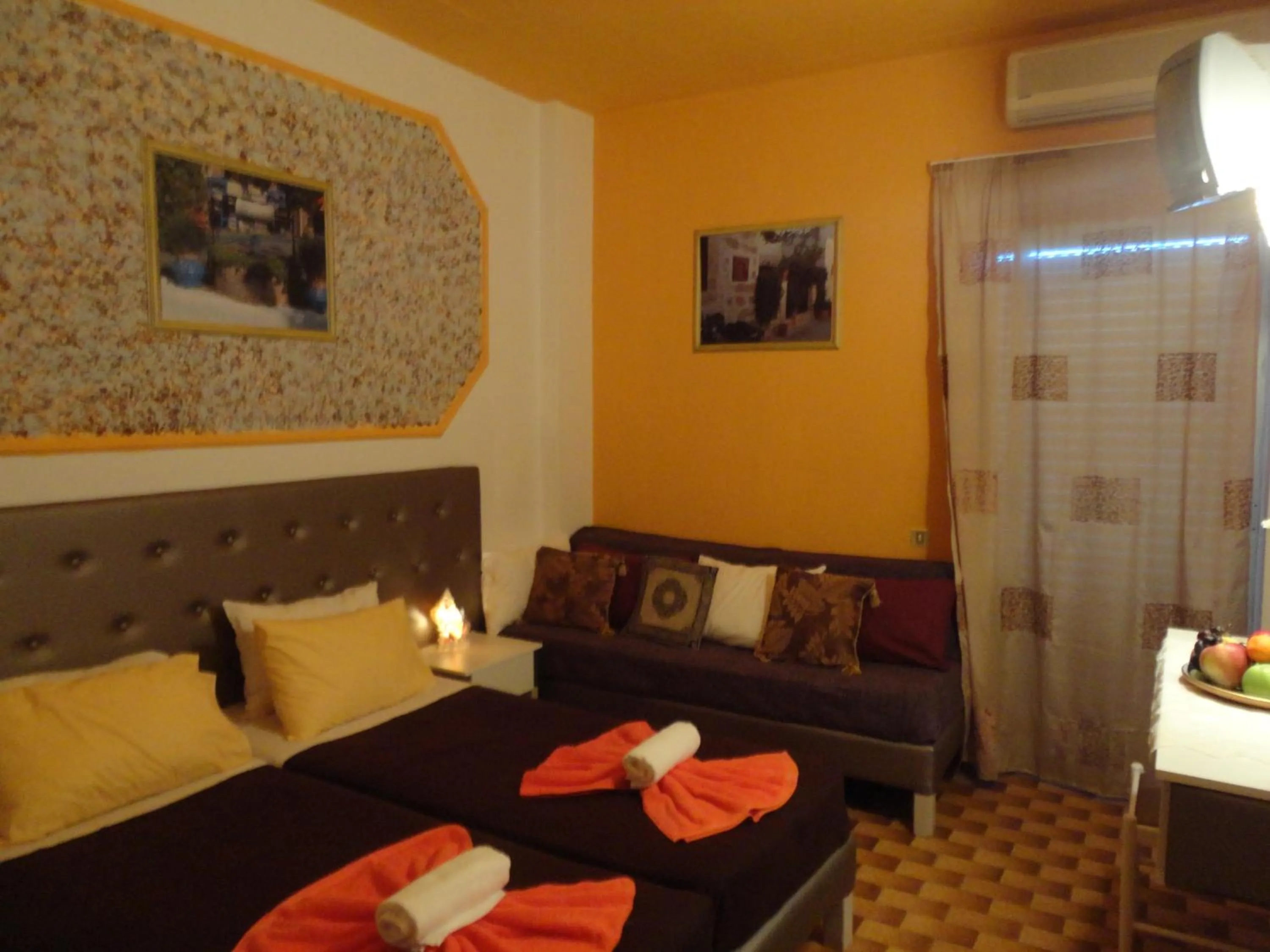 Bedroom in Minoa Hotel