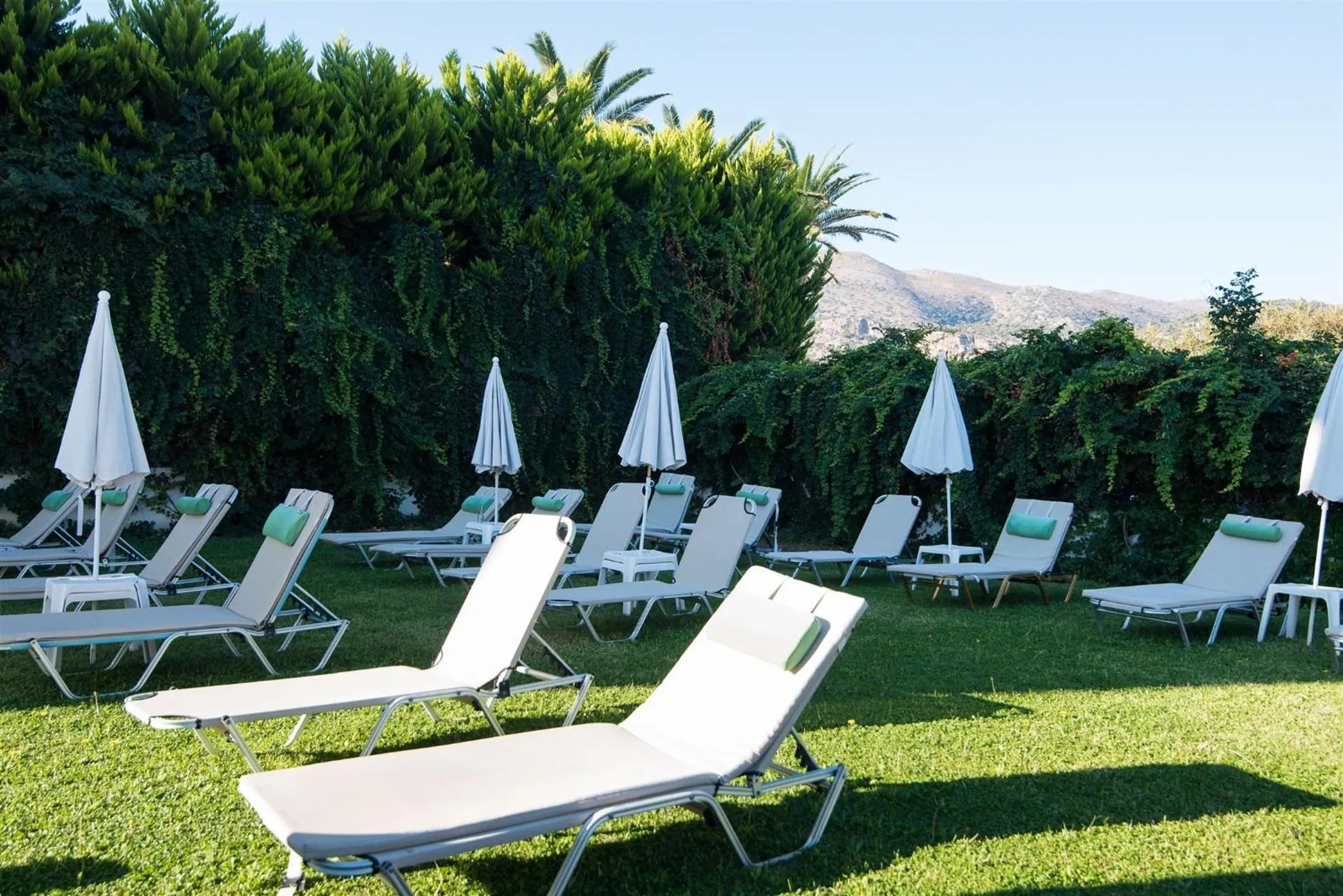 Swimming pool in Minoa Hotel