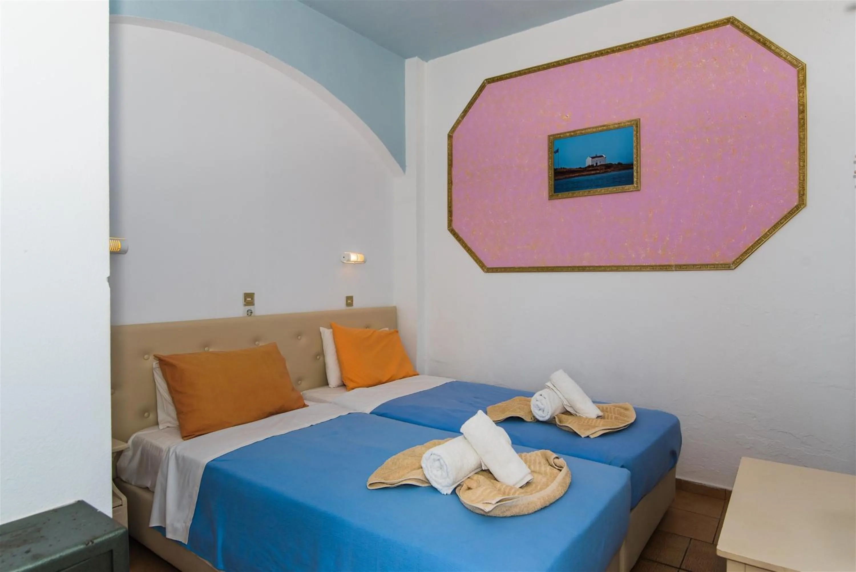 Bedroom in Minoa Hotel