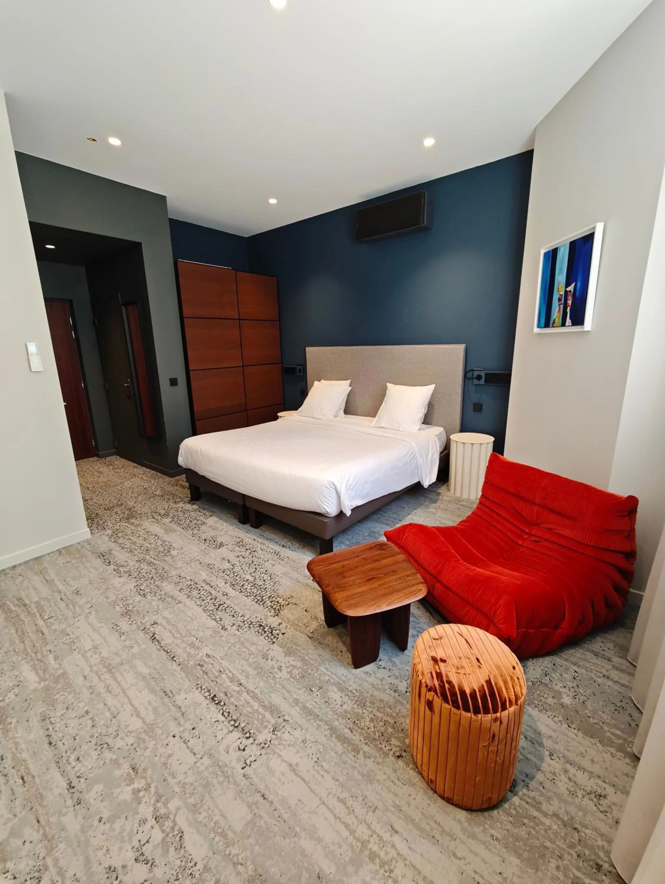 Bed in Hotel des Eaux