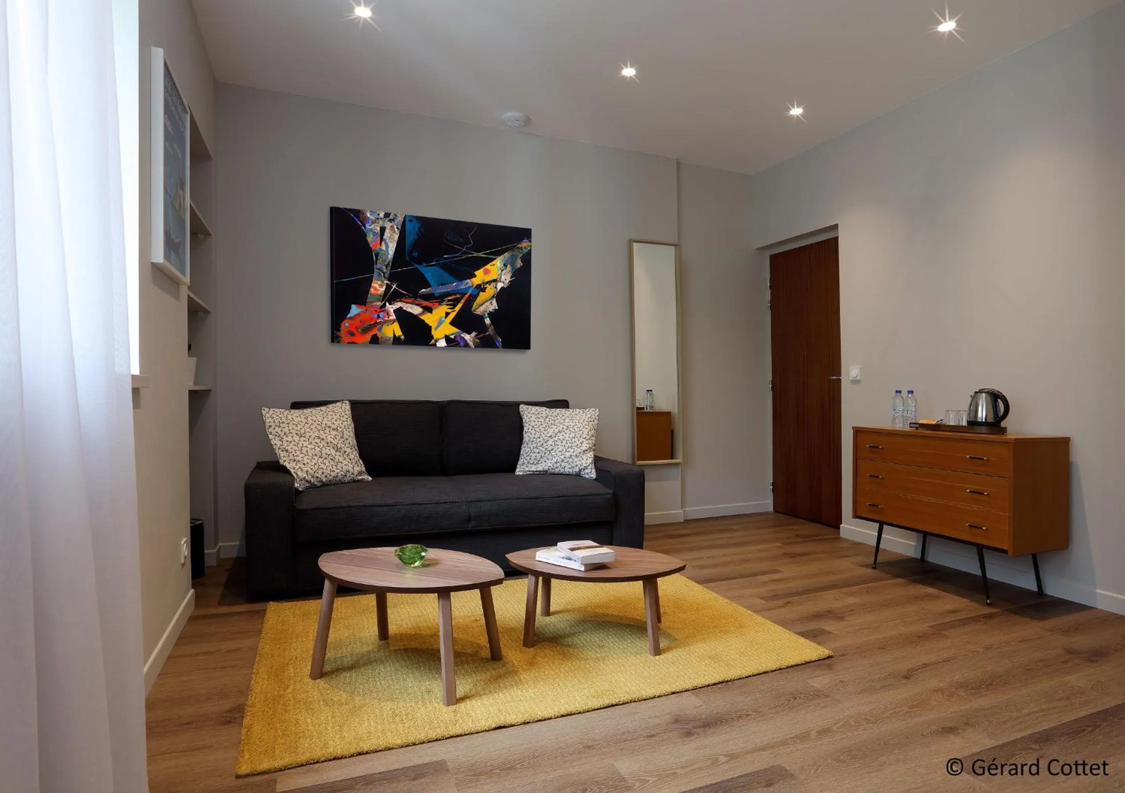 Living room in Hotel des Eaux