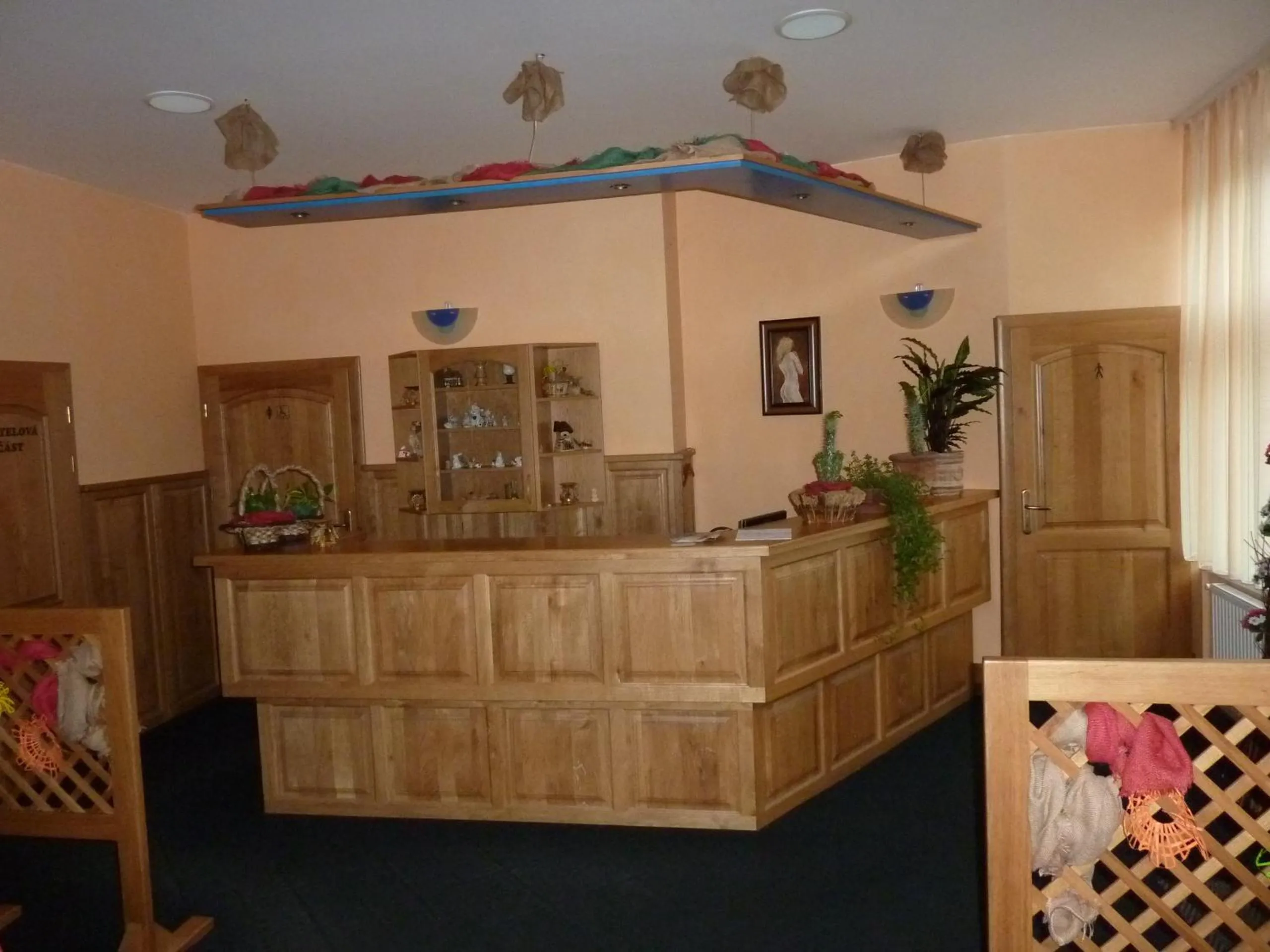 Lobby or reception in Hotel & Restaurant Na Fryštátské