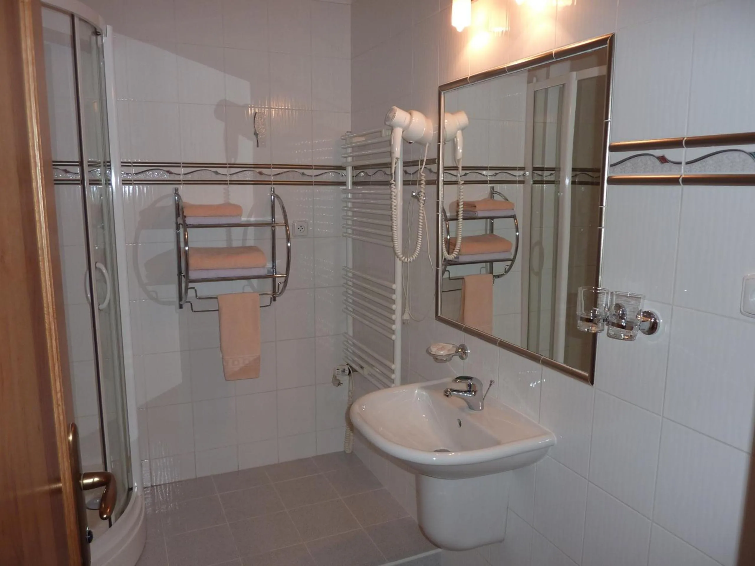 Bathroom in Hotel & Restaurant Na Fryštátské