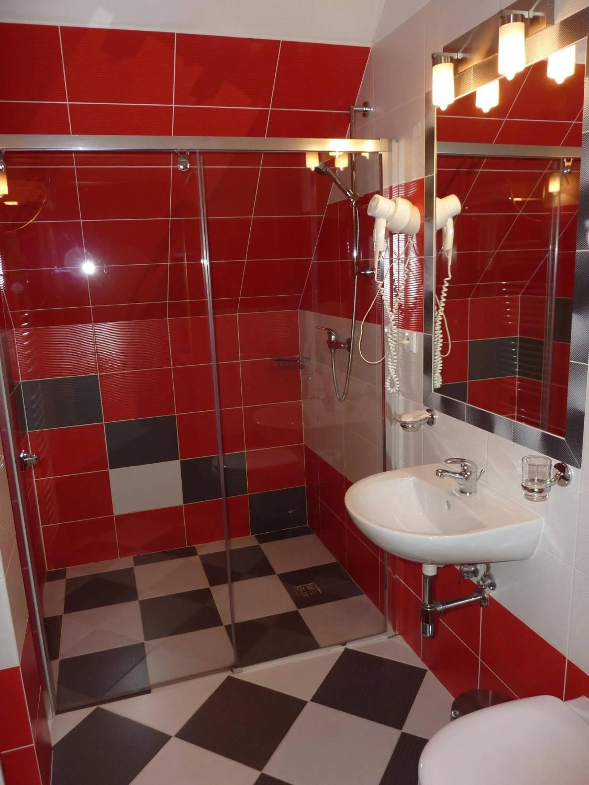 Bathroom in Hotel & Restaurant Na Fryštátské