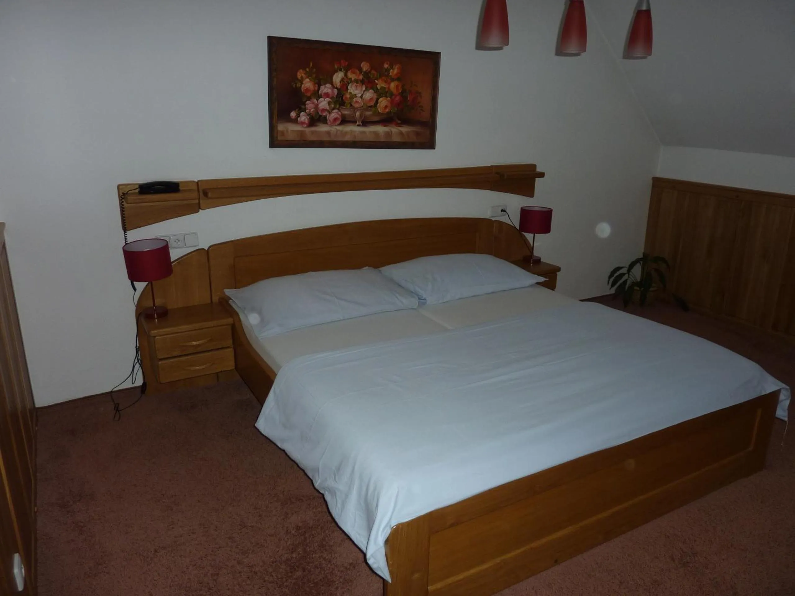 Photo of the whole room, Bed in Hotel & Restaurant Na Fryštátské