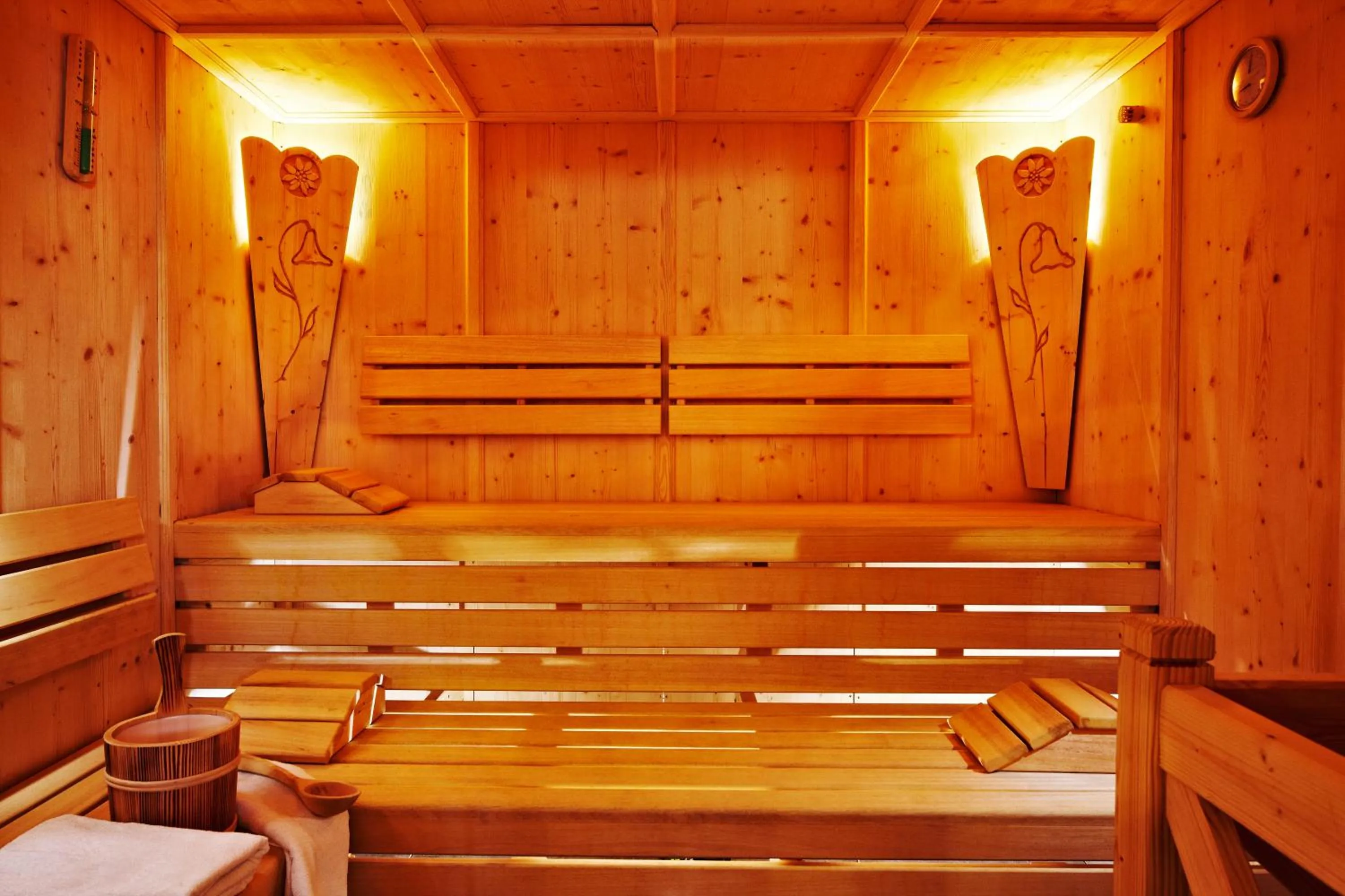 Spa and wellness centre/facilities in Apartment Haus am See