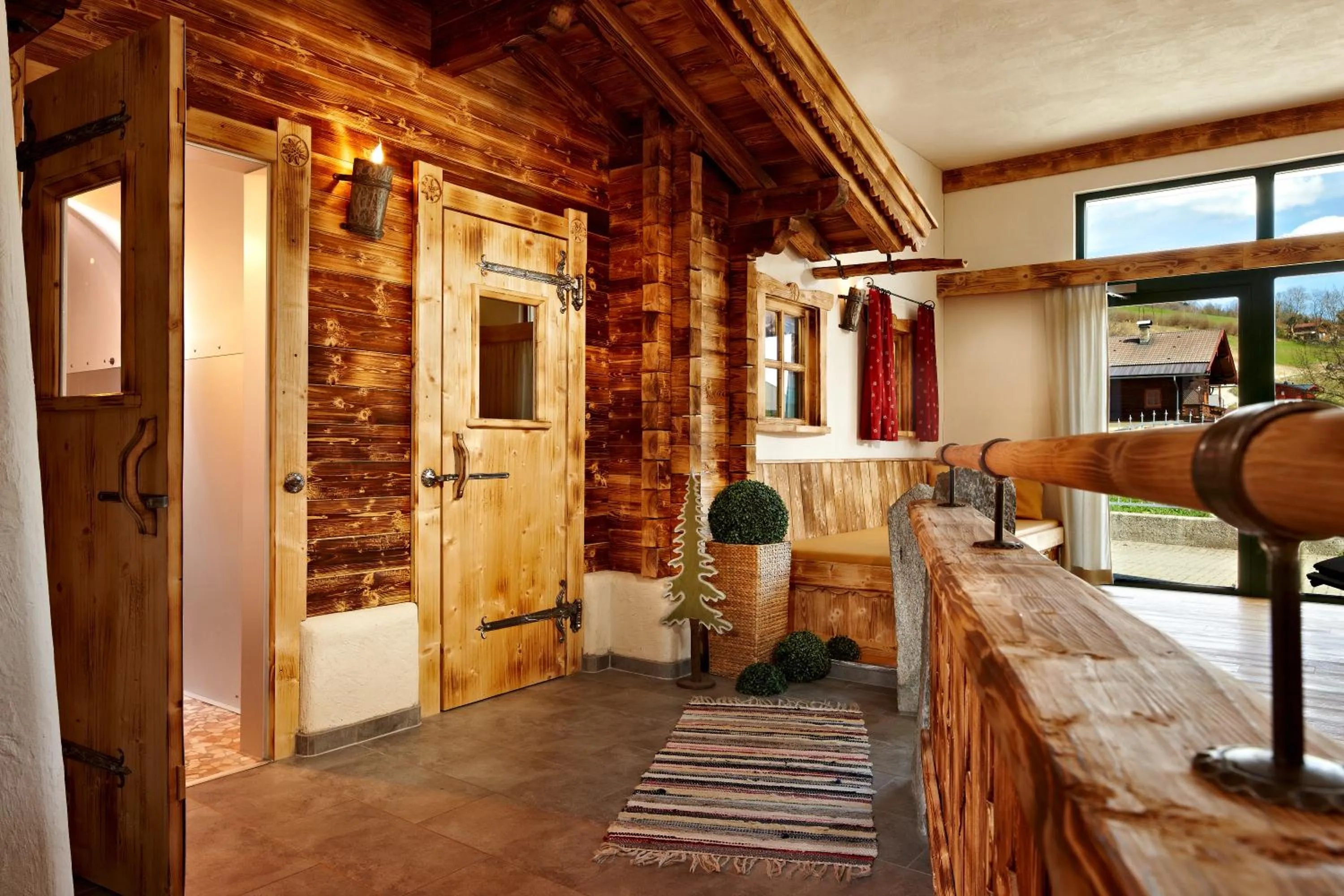 Spa and wellness centre/facilities in Apartment Haus am See