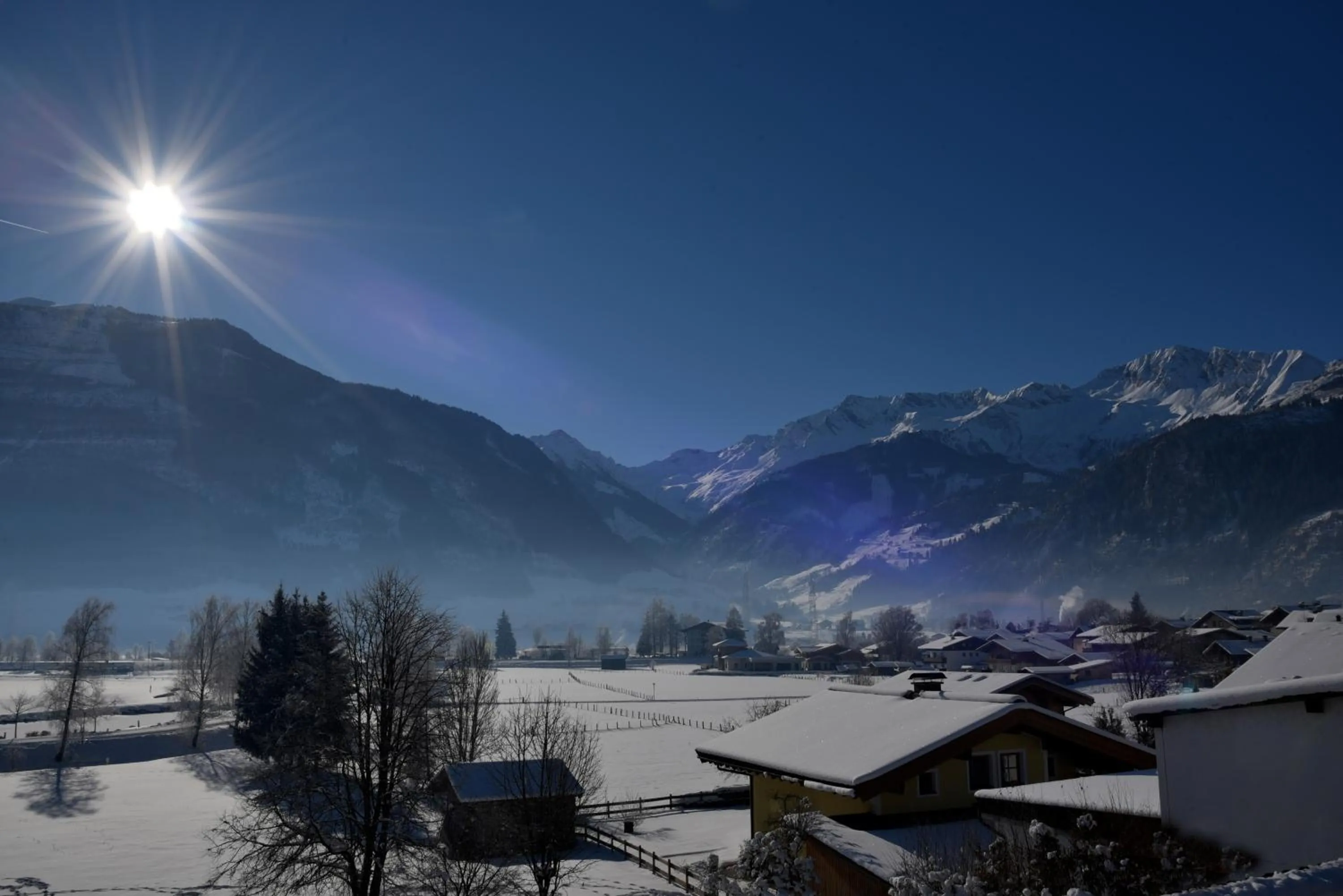 Garden view in Apartment Haus am See