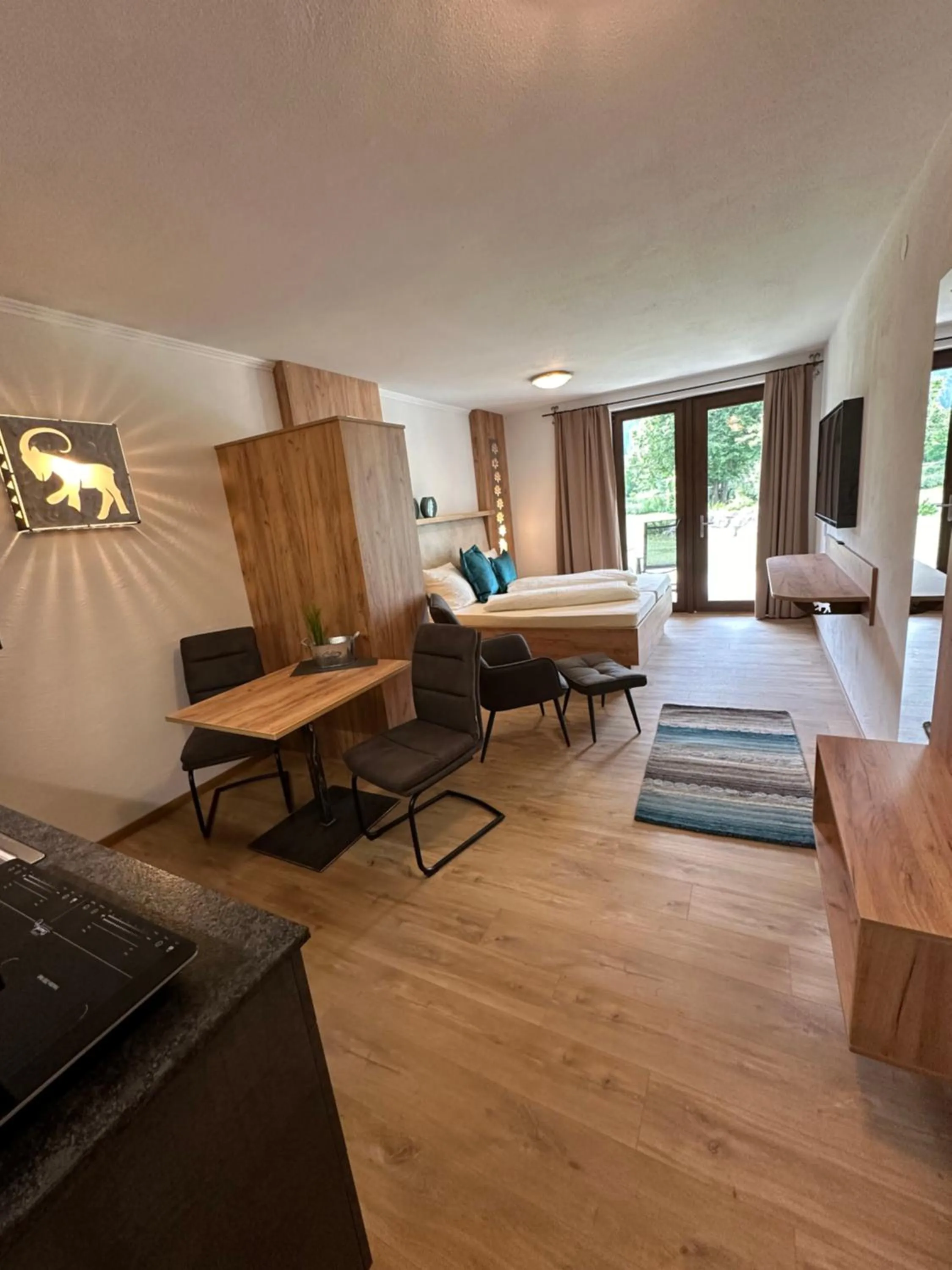 Photo of the whole room, Bed in Apartment Haus am See