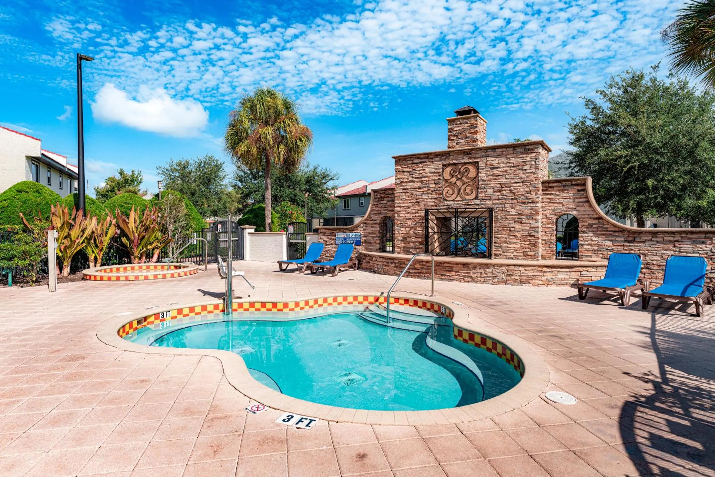 Hot Tub in FantasyWorld Resort