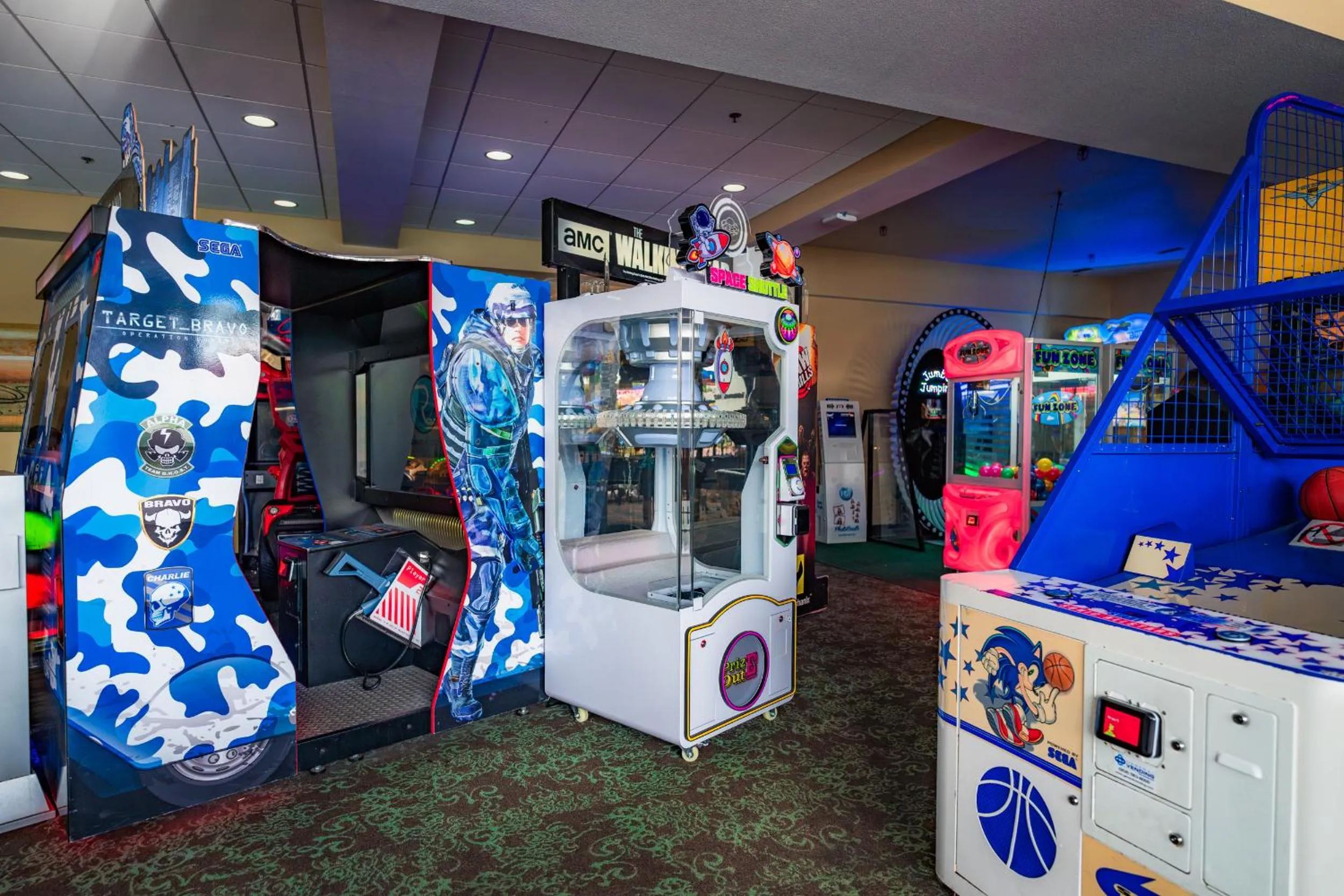 Game Room in FantasyWorld Resort