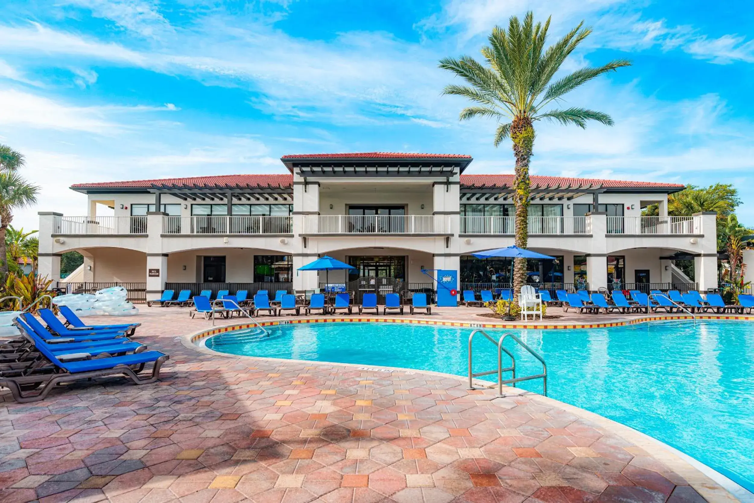 Property building in FantasyWorld Resort Property building in FantasyWorld Resort