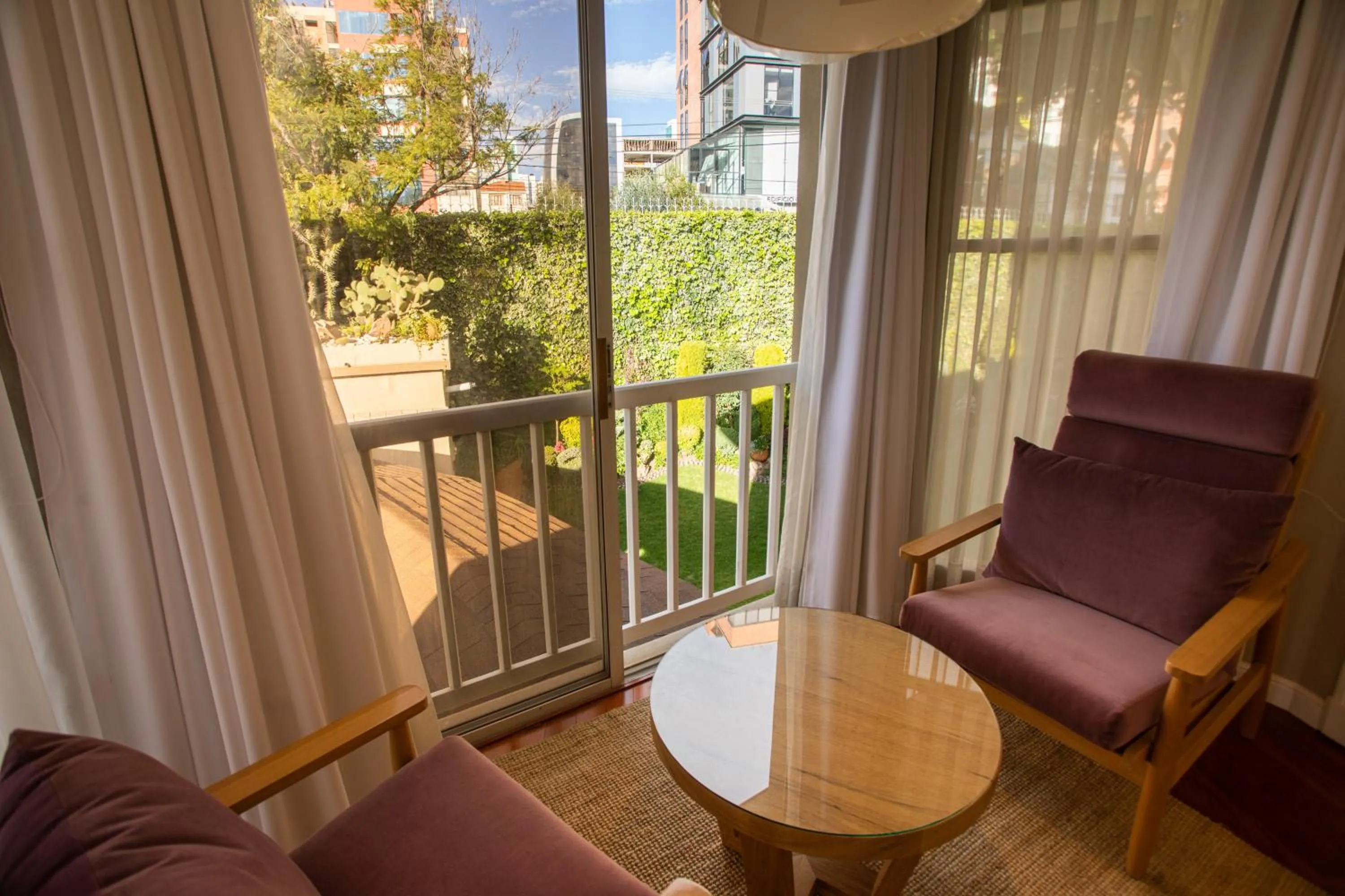 Living room in Hotel Boutique Rosario Sur