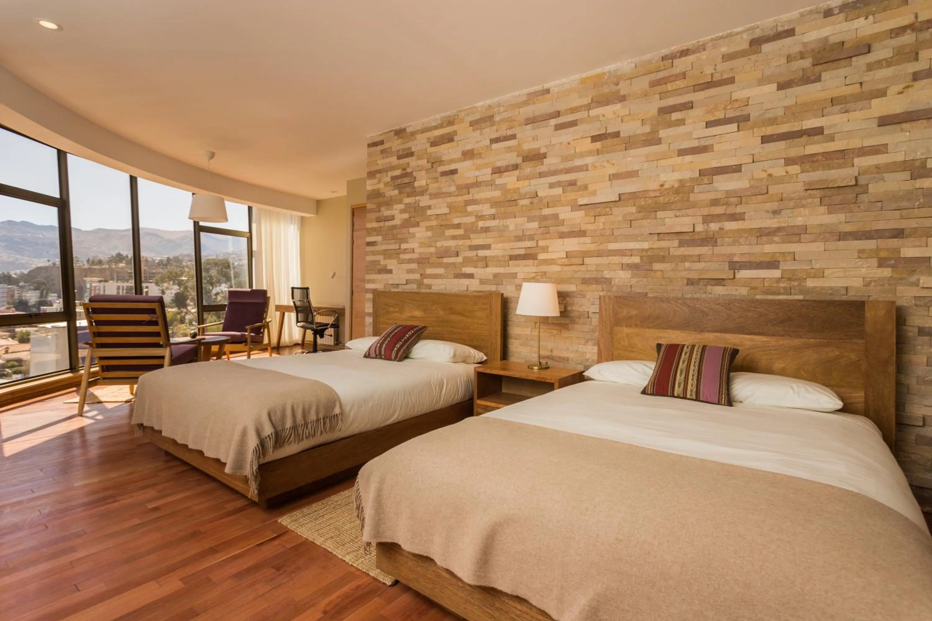 Photo of the whole room, Bed in Hotel Boutique Rosario Sur