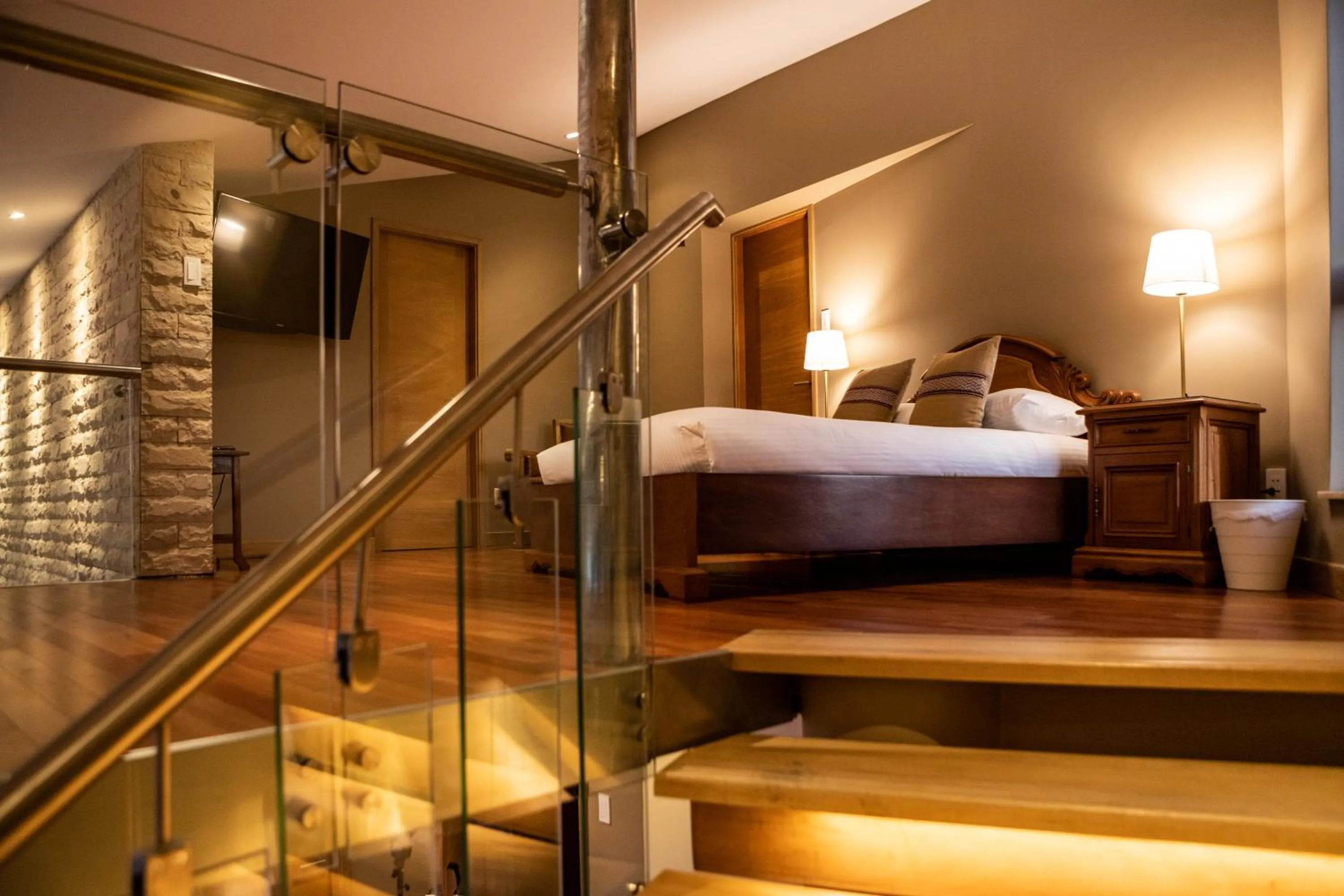 Bed in Hotel Boutique Rosario Sur