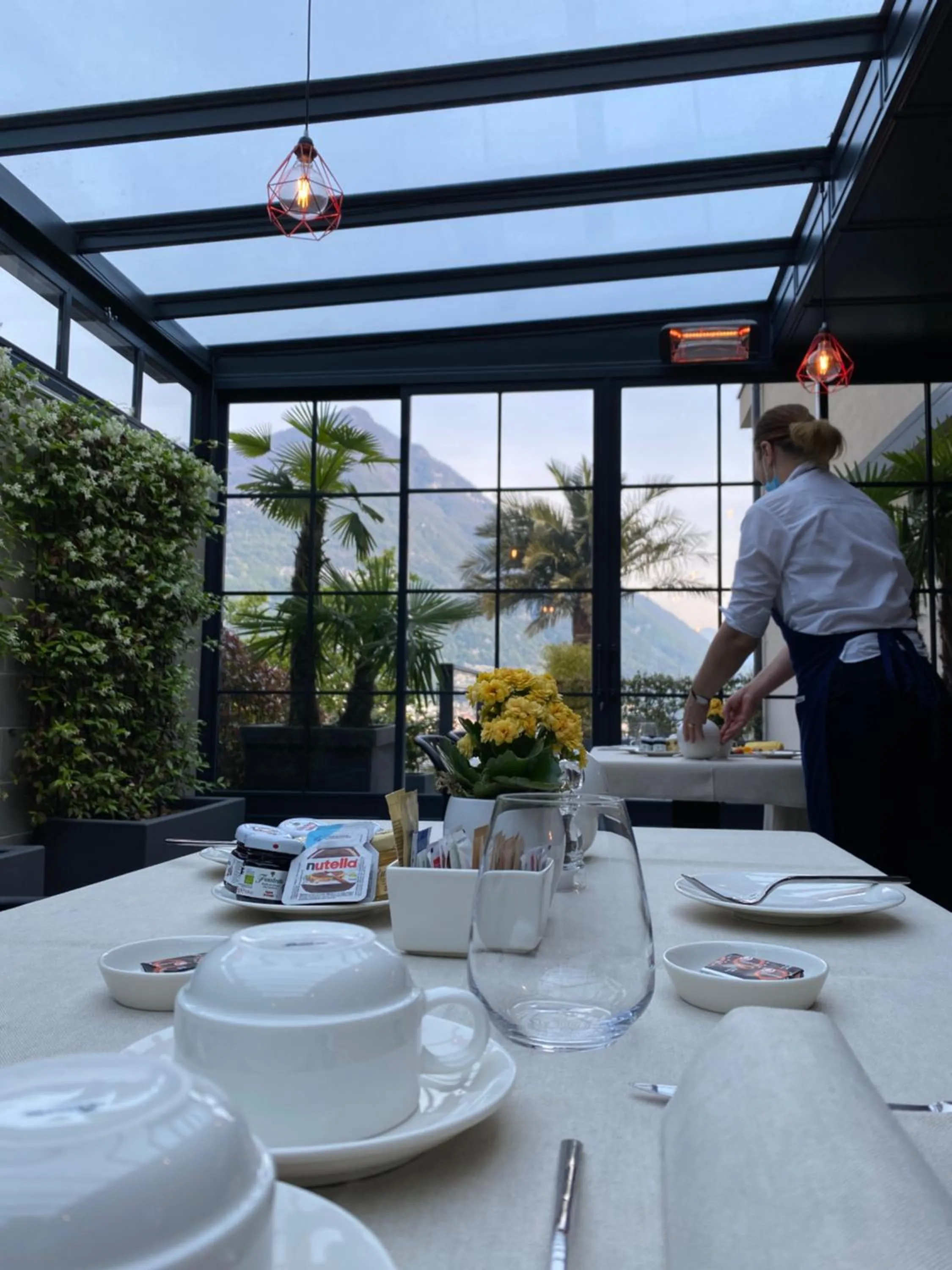 Breakfast in Hotel Lago