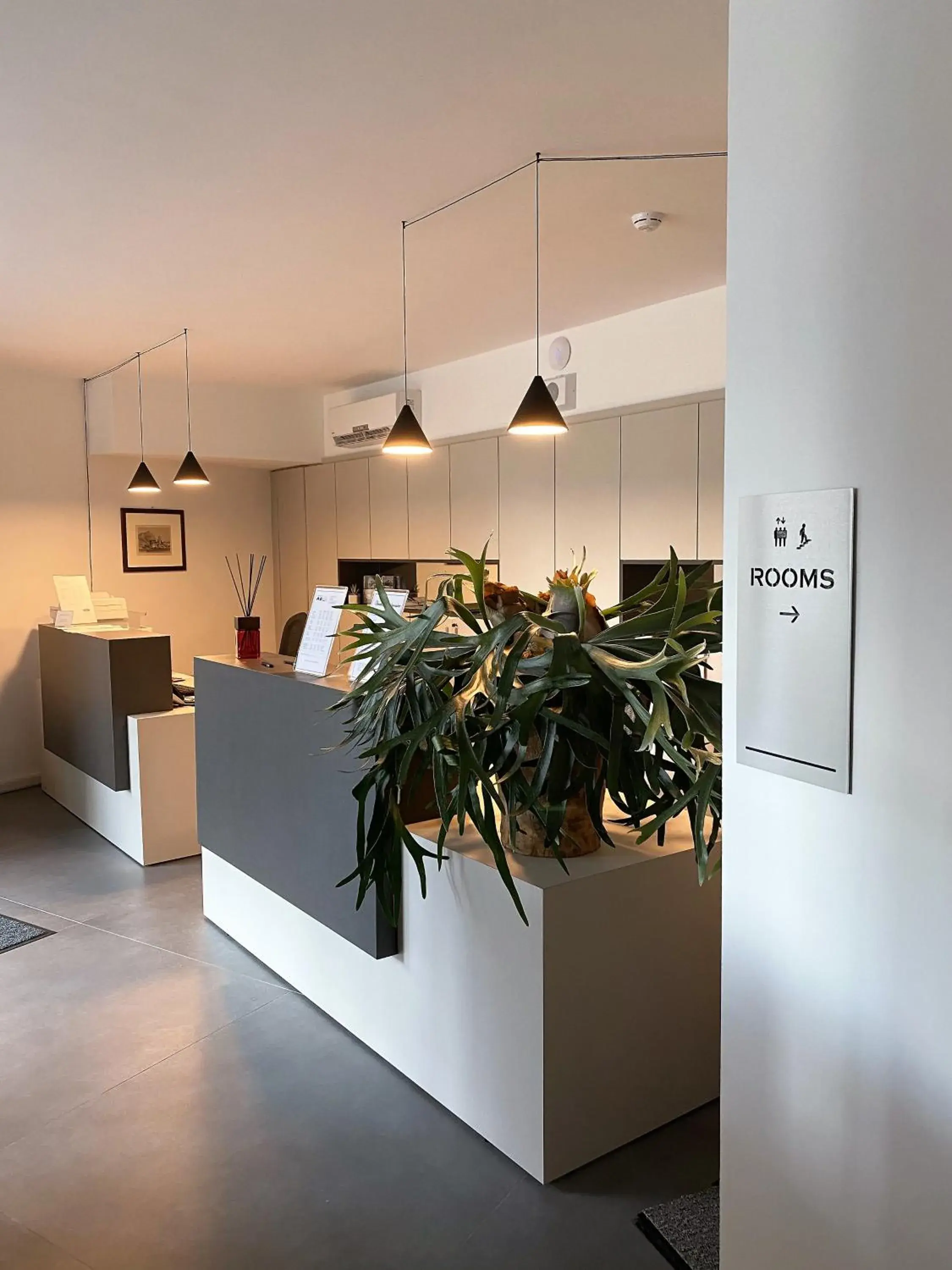 Lobby or reception in Hotel Lago Lobby or reception in Hotel Lago