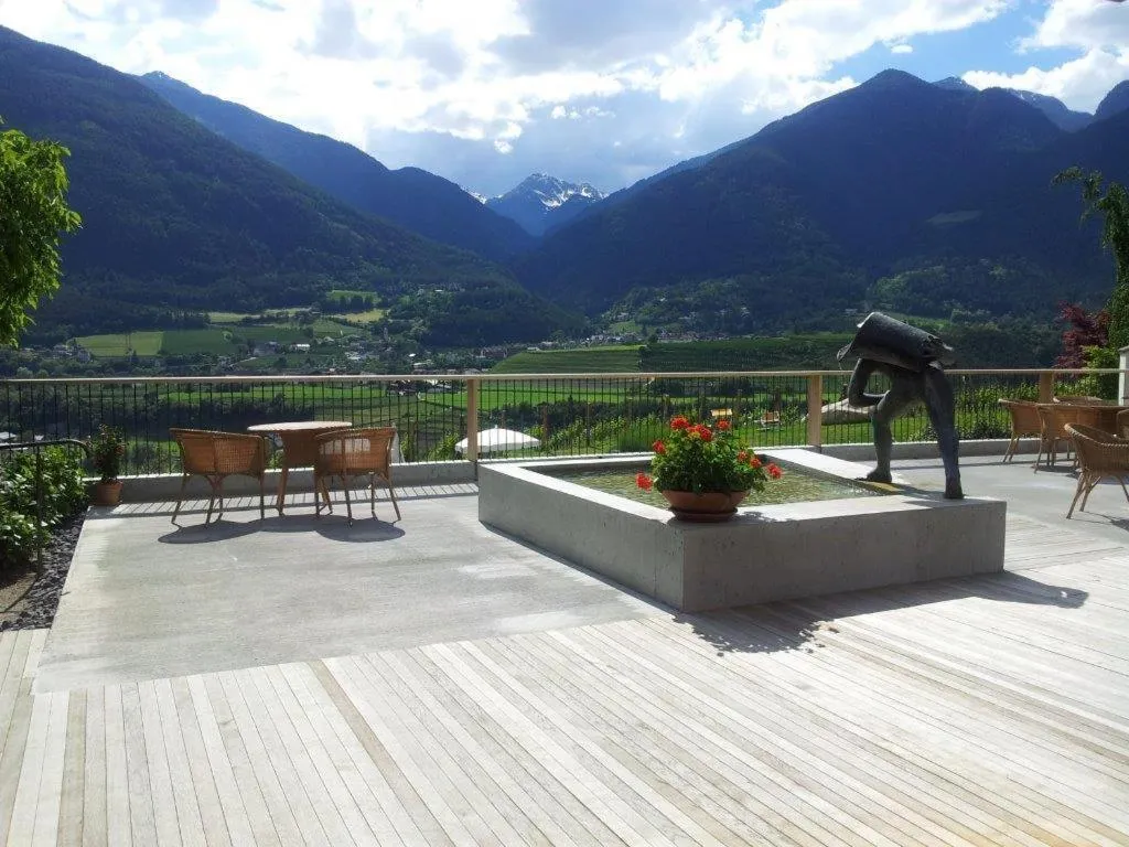 Decorative detail in Hotel Pacherhof