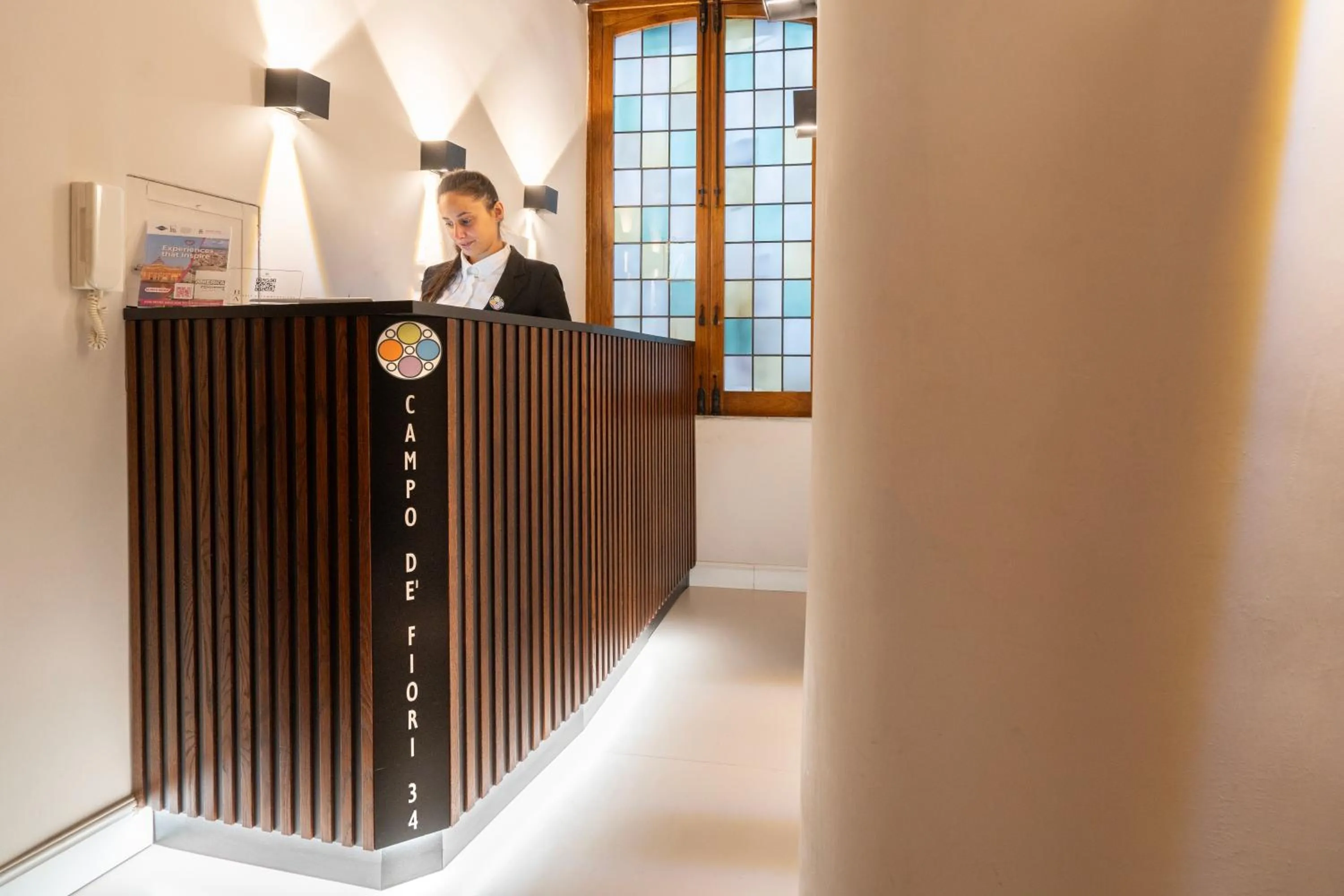 Lobby or reception in Campo de' Fiori 34