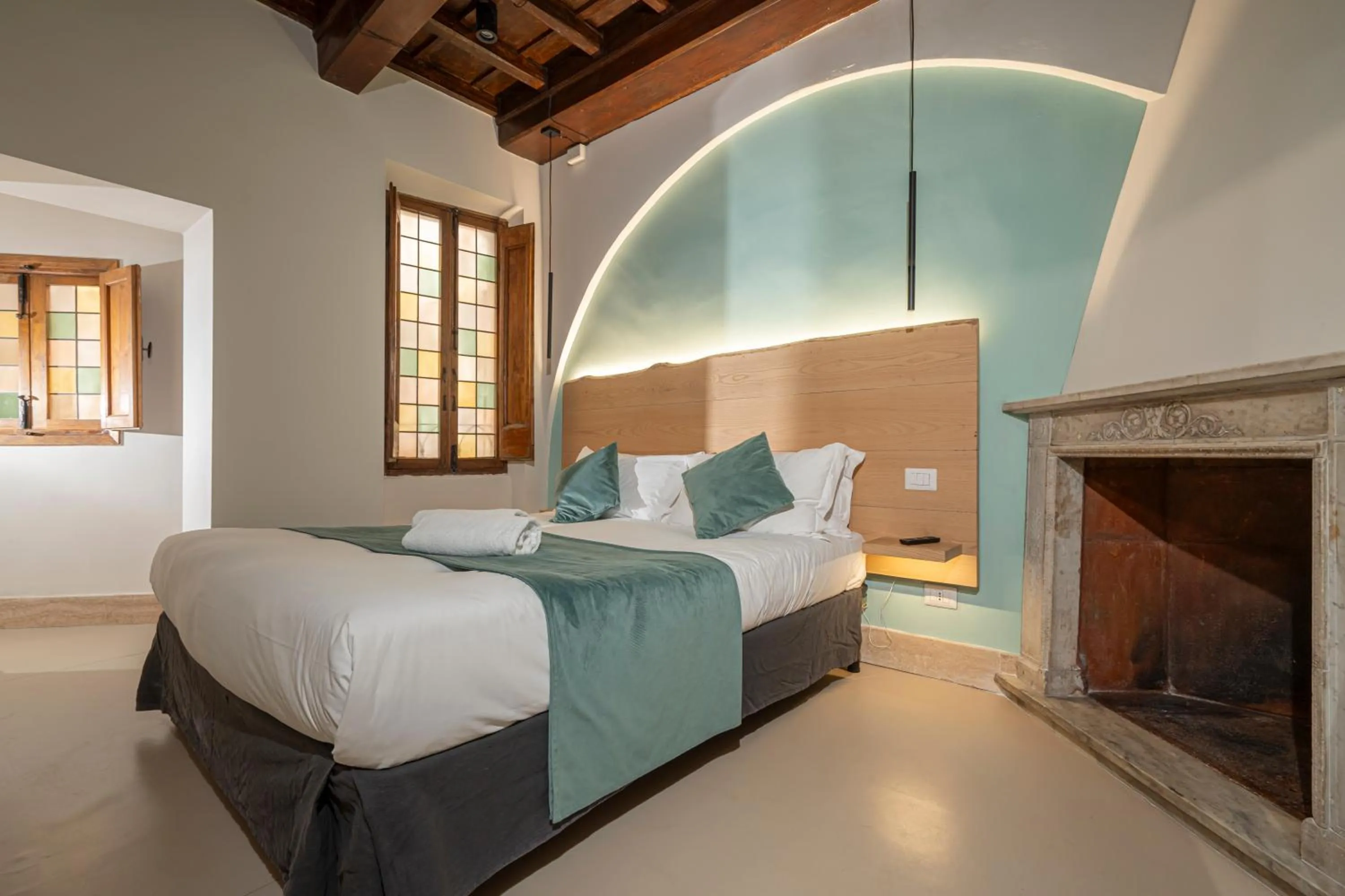 Bedroom, Bed in Campo de' Fiori 34