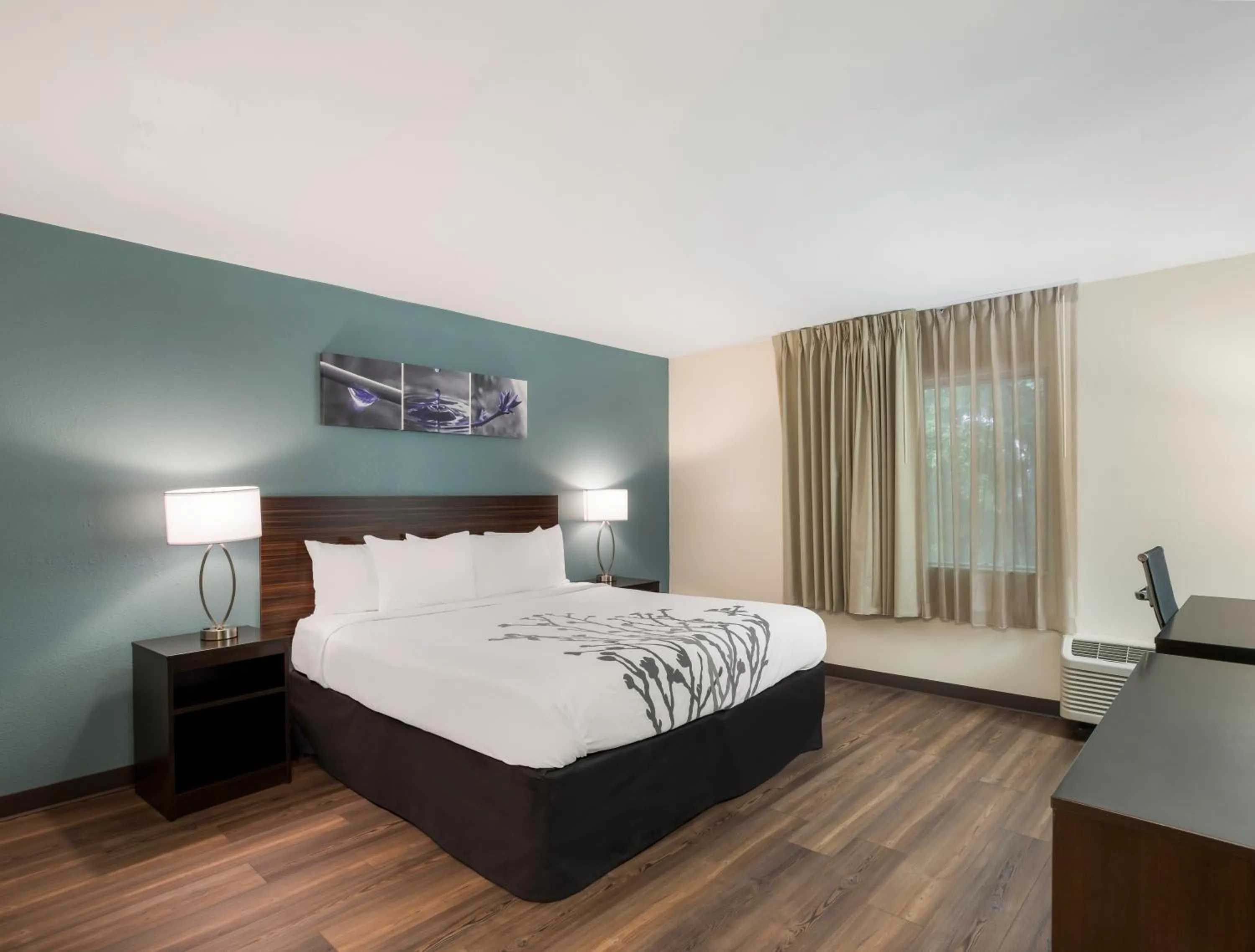 Bed in Sleep Inn Savannah Midtown