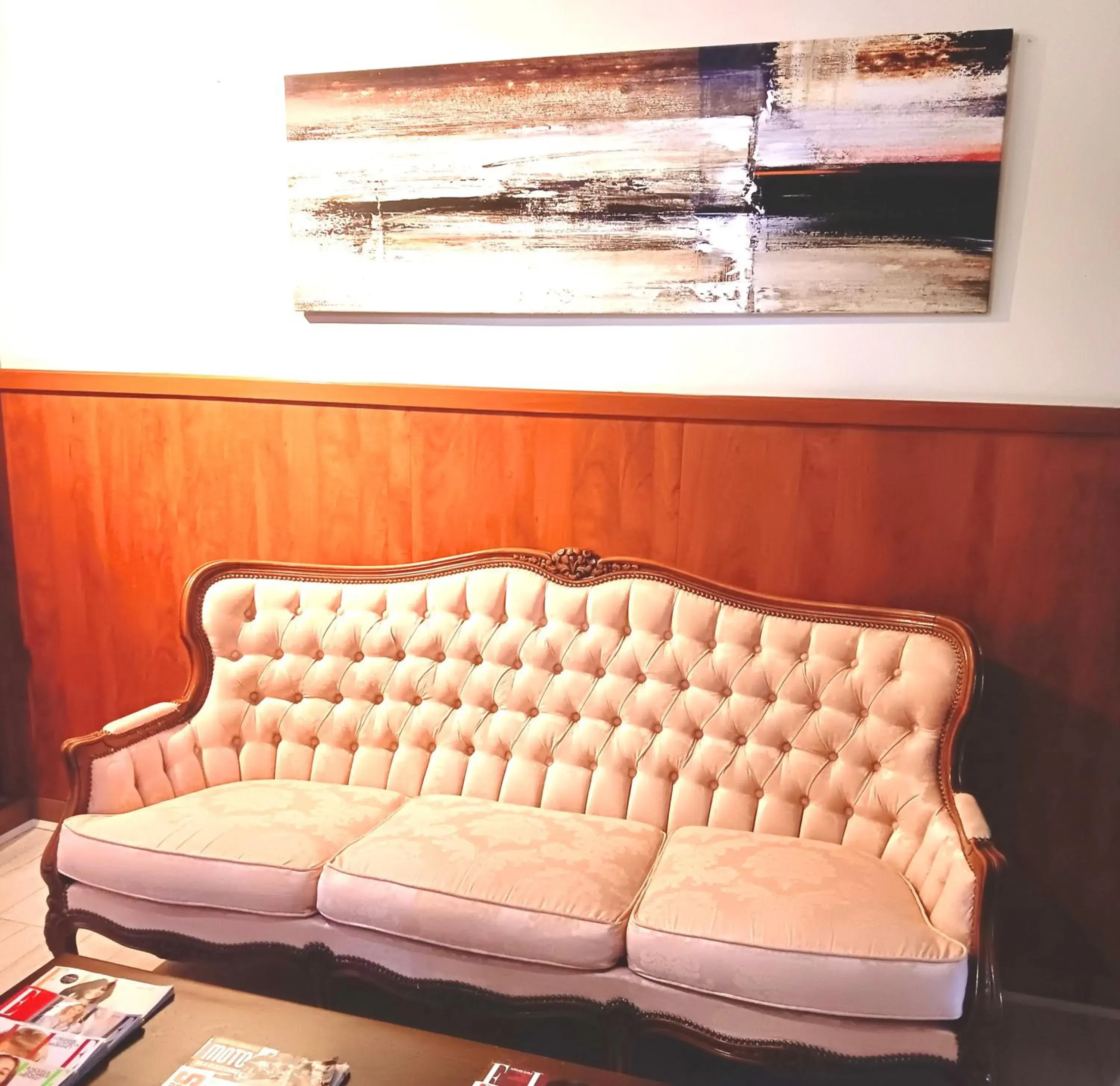 Living room in Logis Hôtel Restaurant Le Palous Living room in Logis Hôtel Restaurant Le Palous