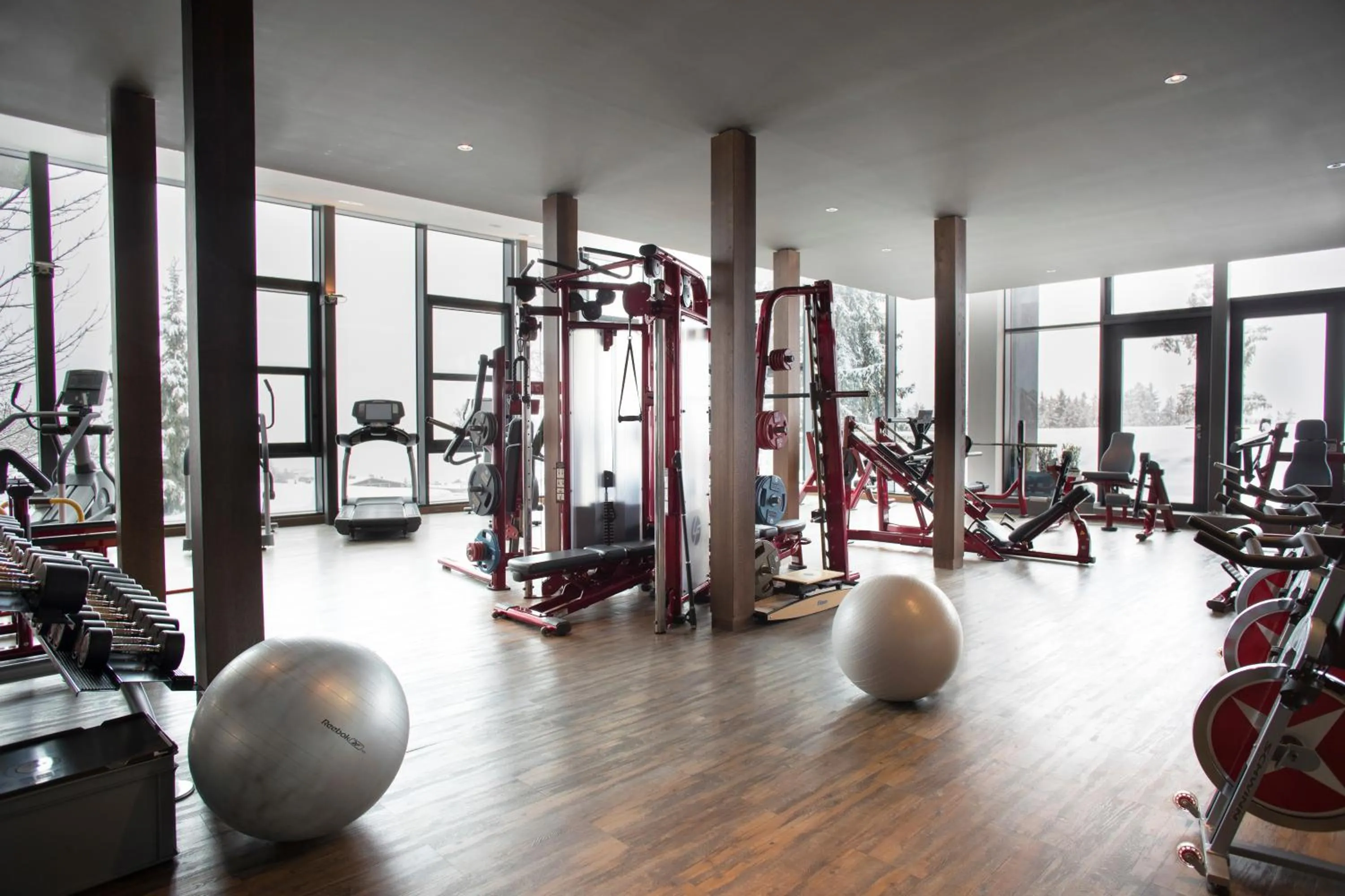 Fitness centre/facilities in Crans Ambassador