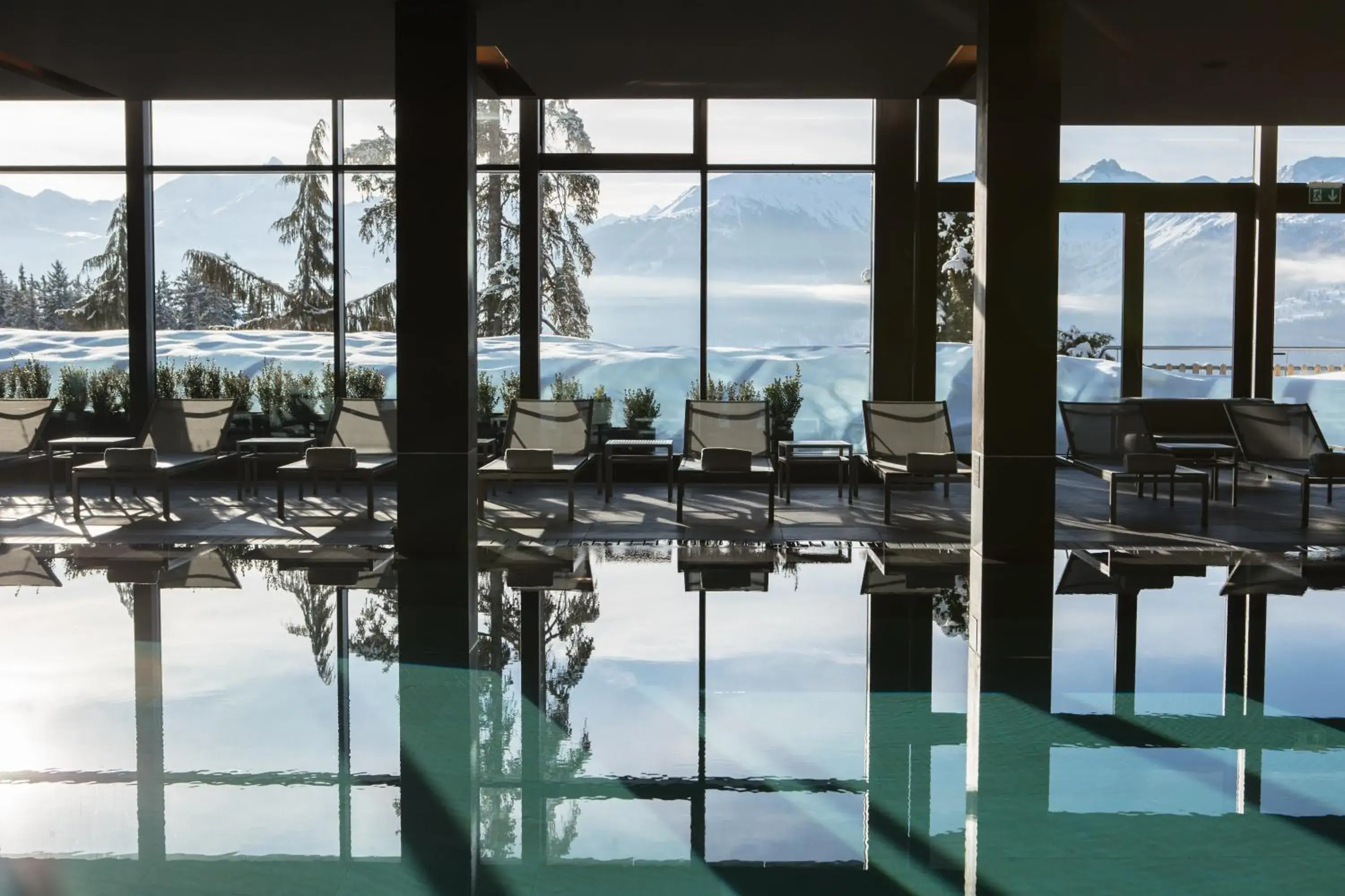 Spa and wellness centre/facilities in Crans Ambassador Spa and wellness centre/facilities in Crans Ambassador