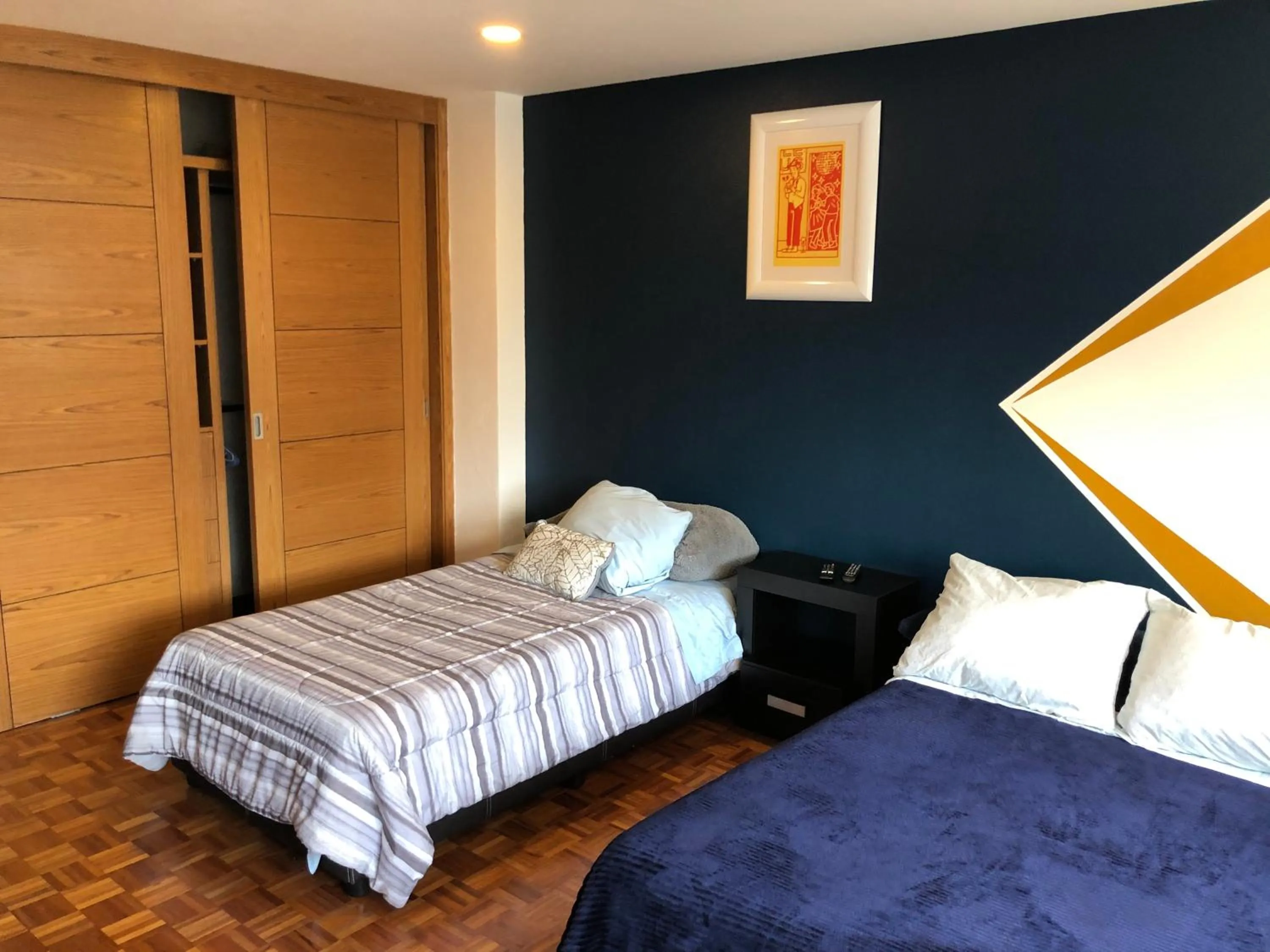 Bedroom, Bed in Caravansaro Vazquez de Mella 347 Polanco