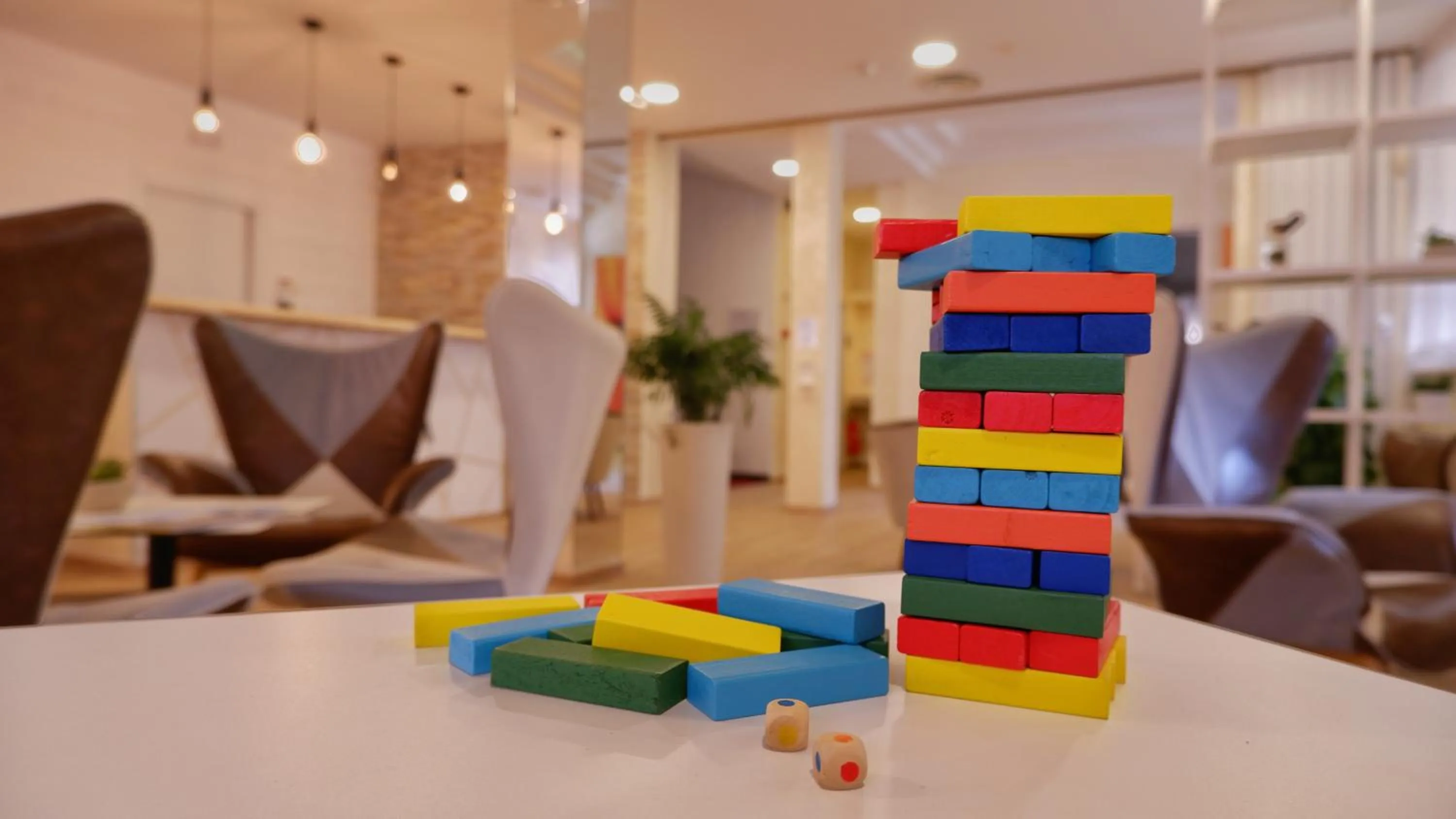 Lobby or reception in Hotel Venezuela